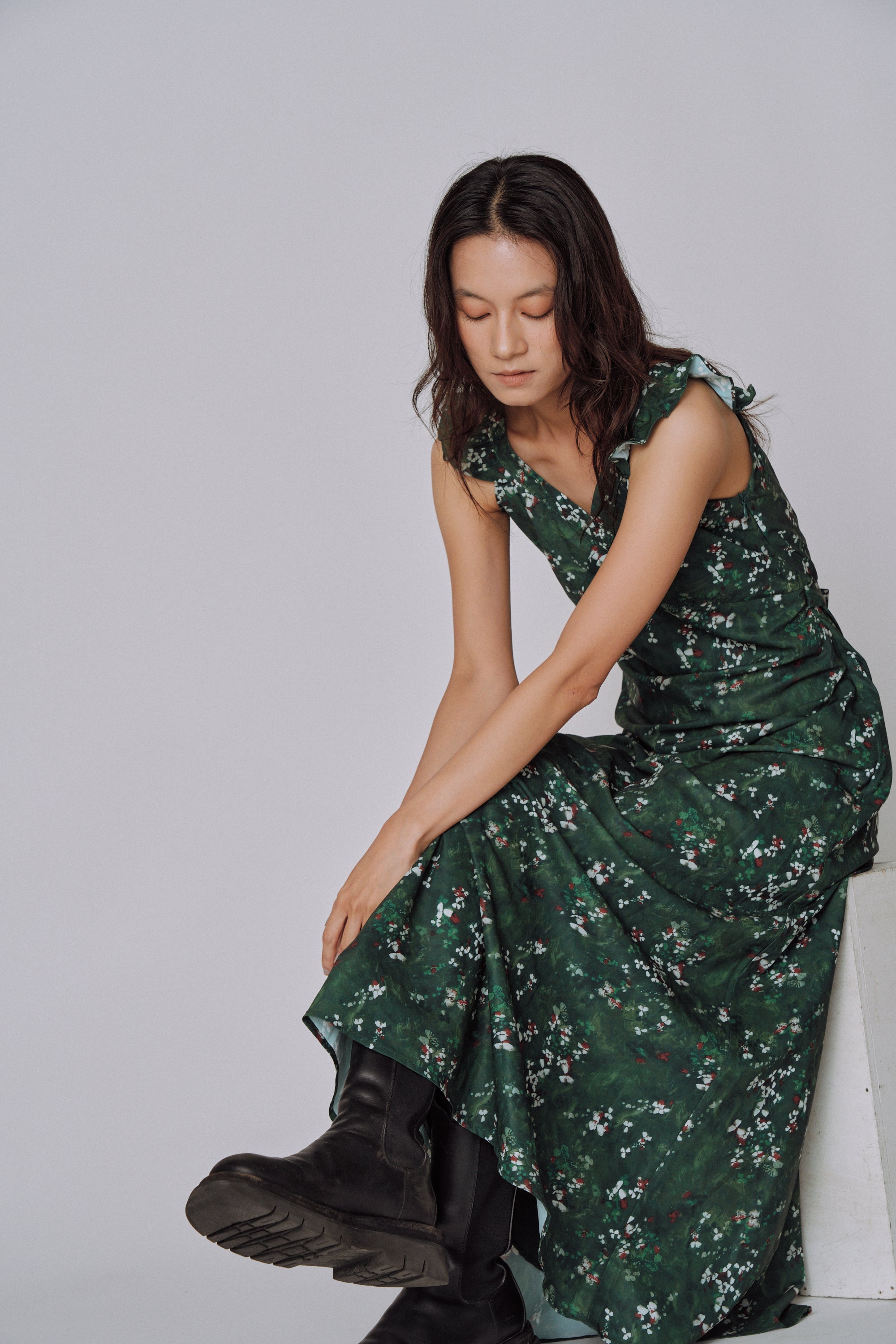Botanical Flow Dress