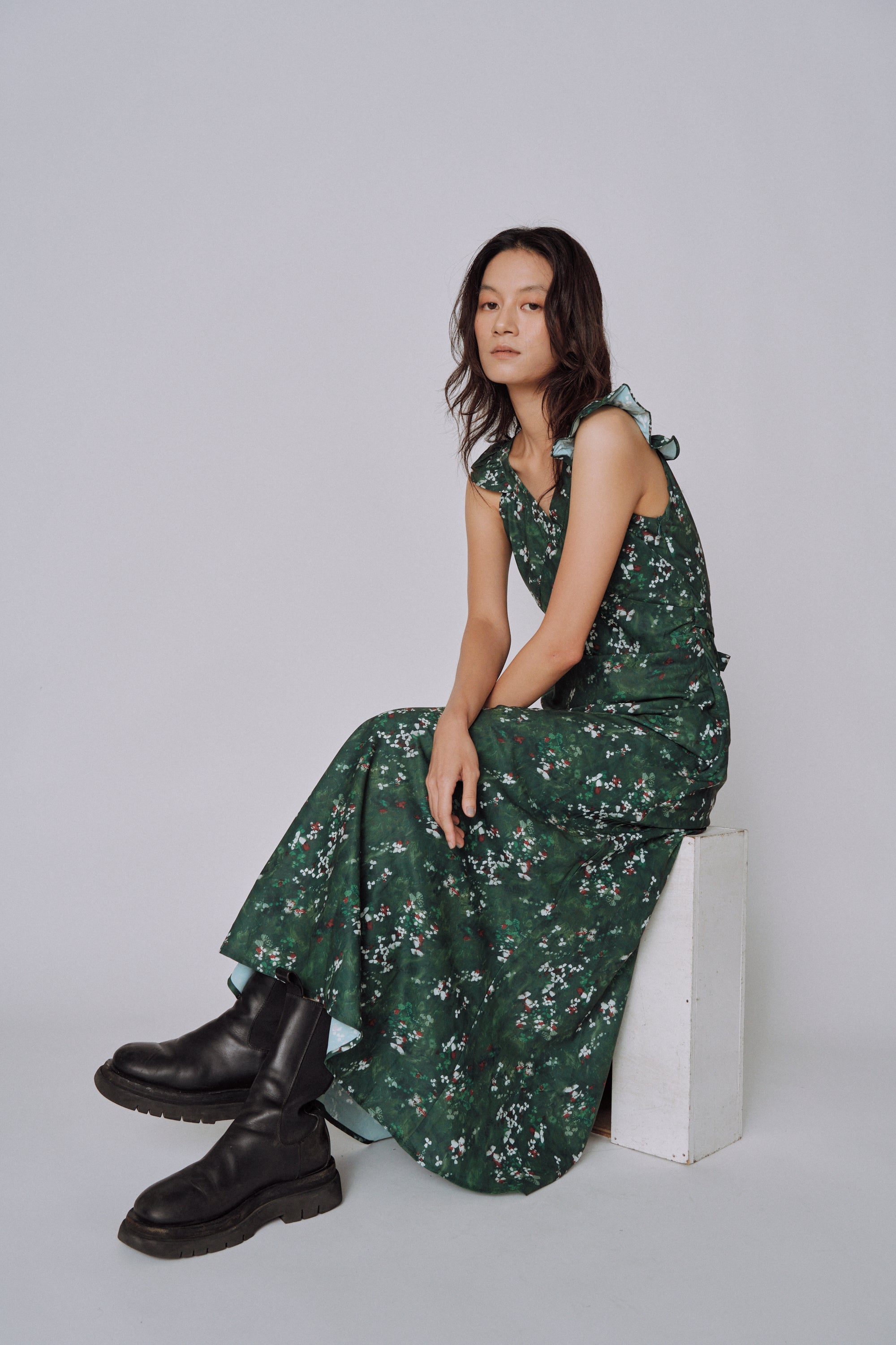Botanical Flow Dress