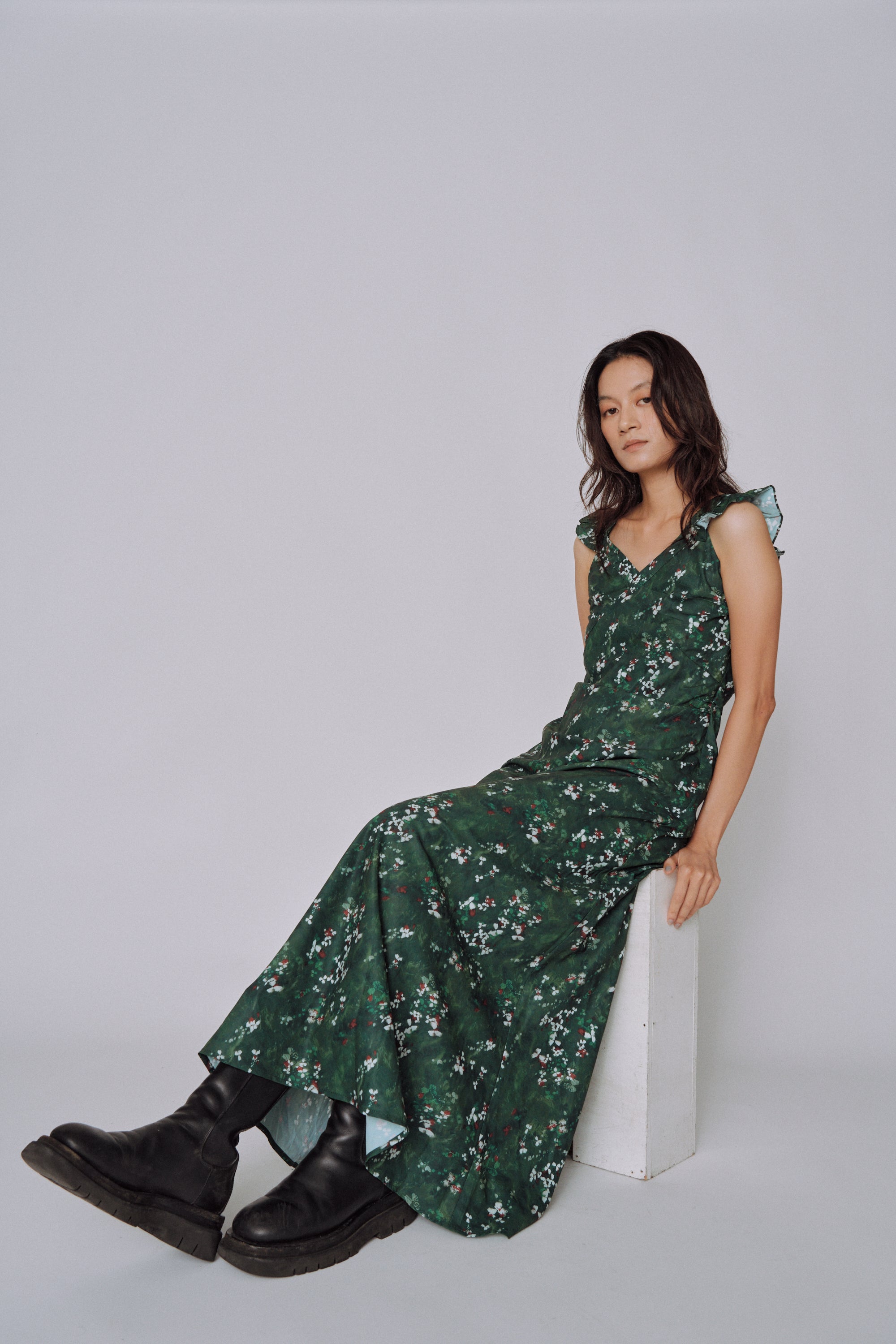 Botanical Flow Dress