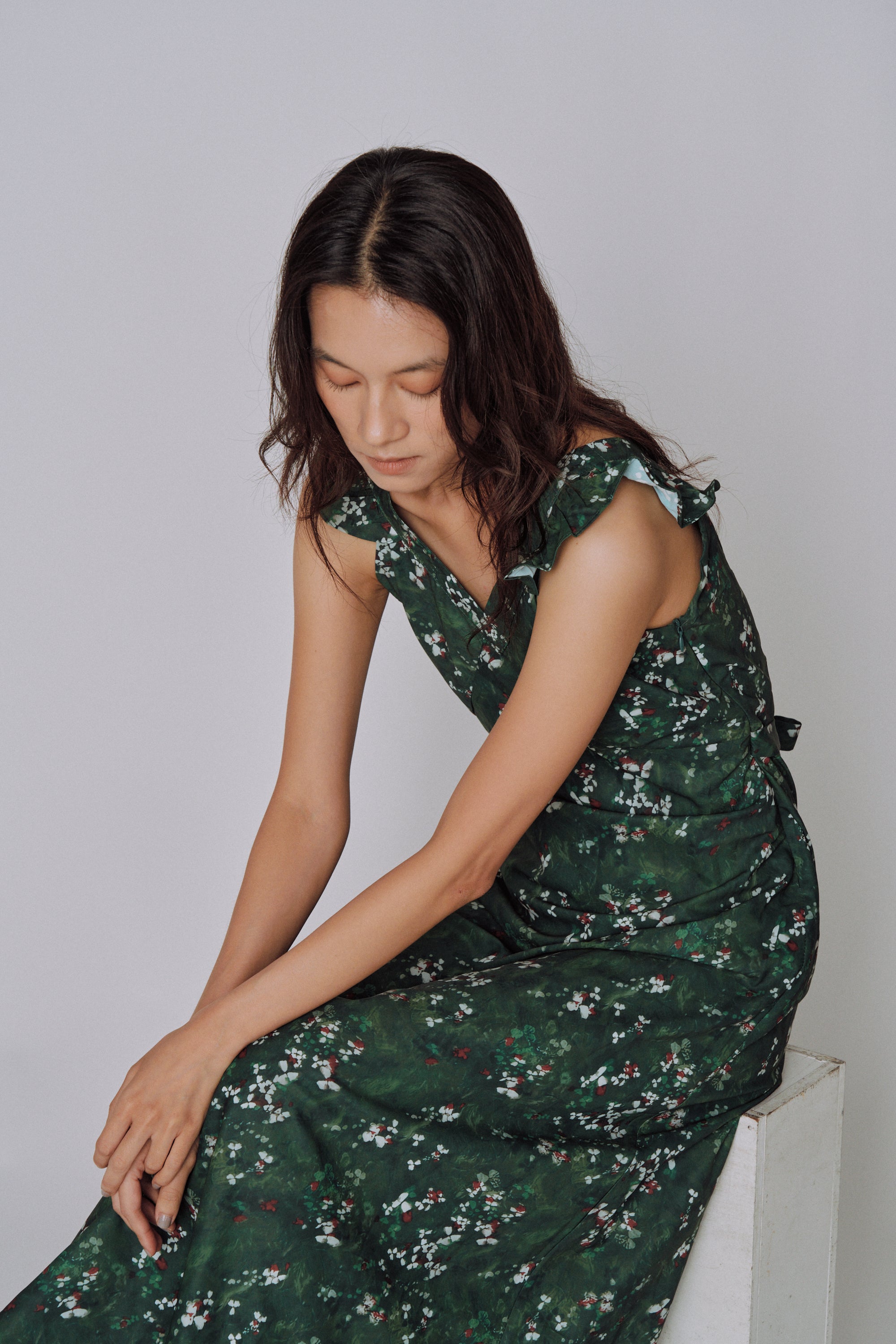 Botanical Flow Dress
