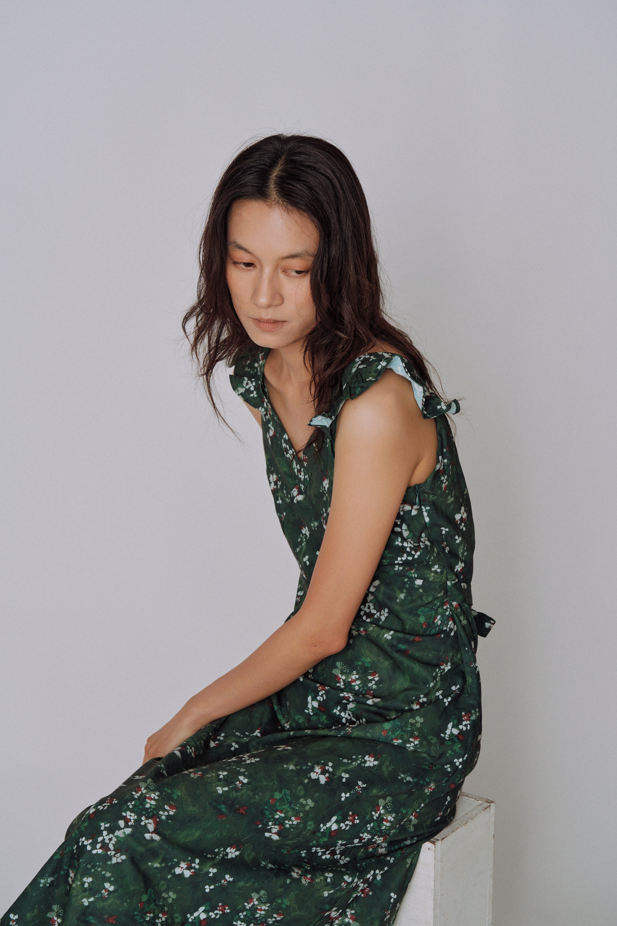 Botanical Flow Dress