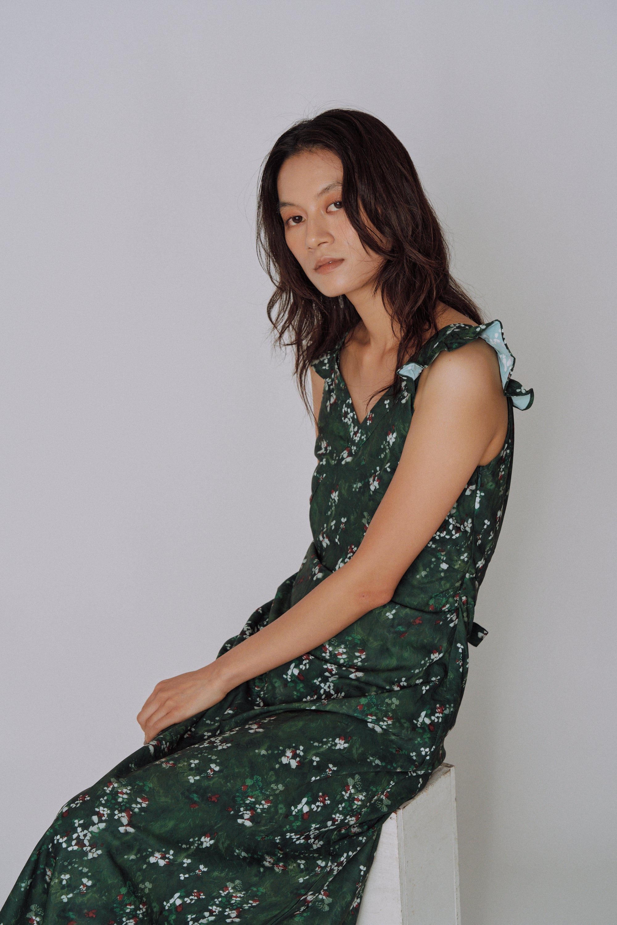 Botanical Flow Dress