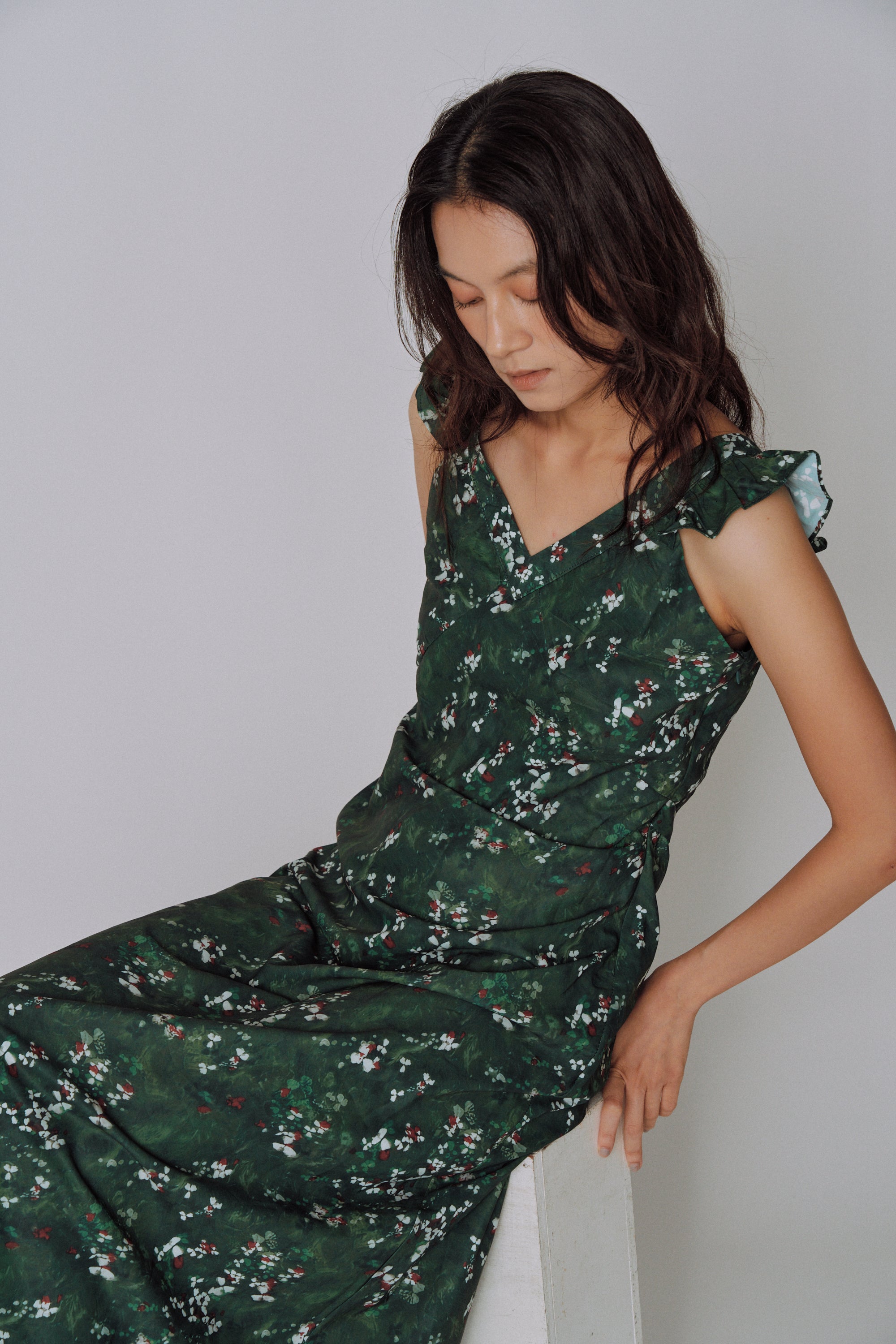 Botanical Flow Dress