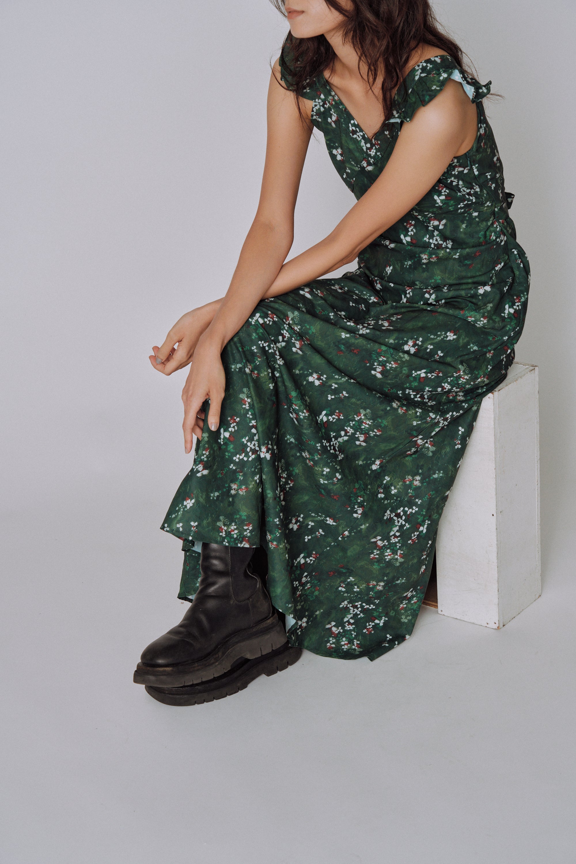 Botanical Flow Dress