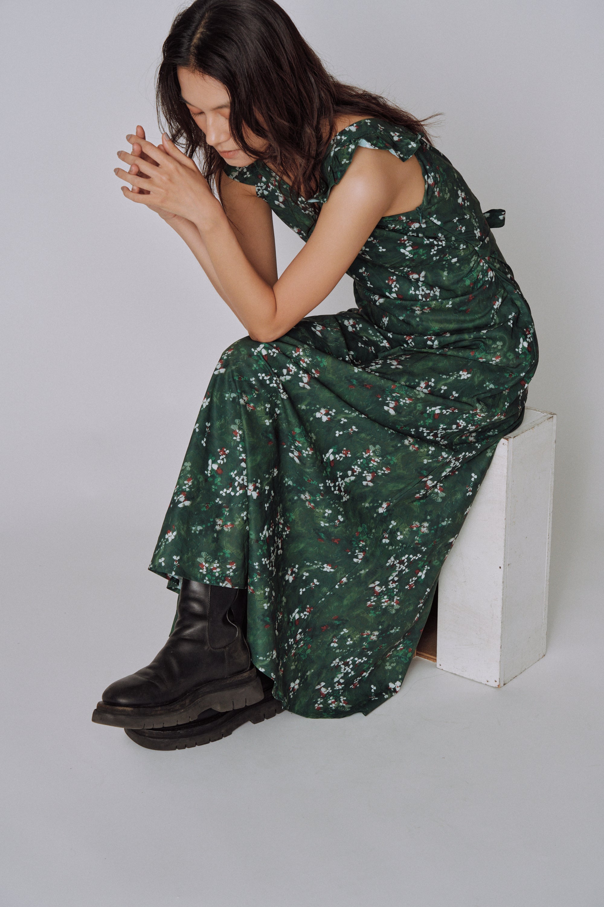 Botanical Flow Dress