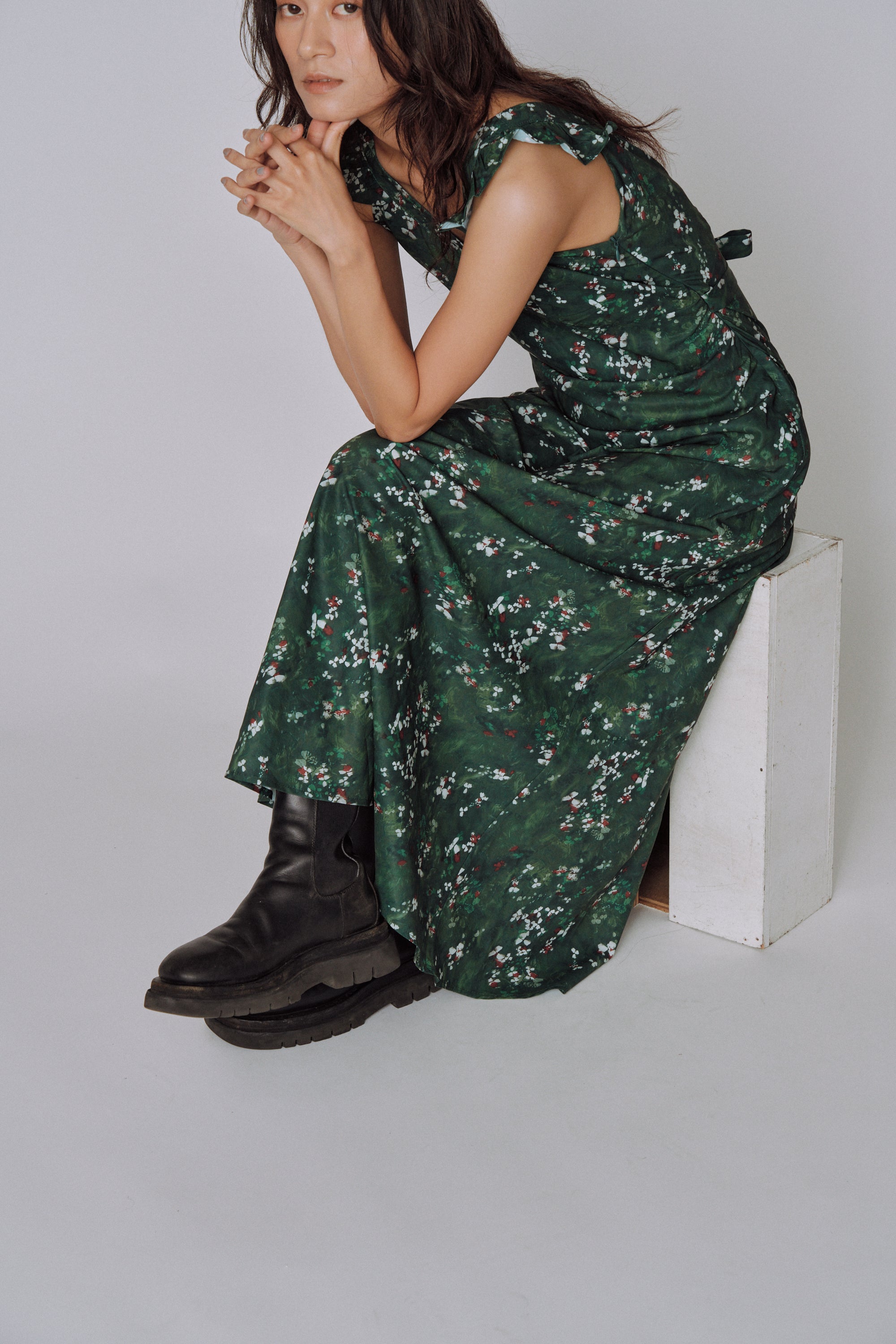 Botanical Flow Dress
