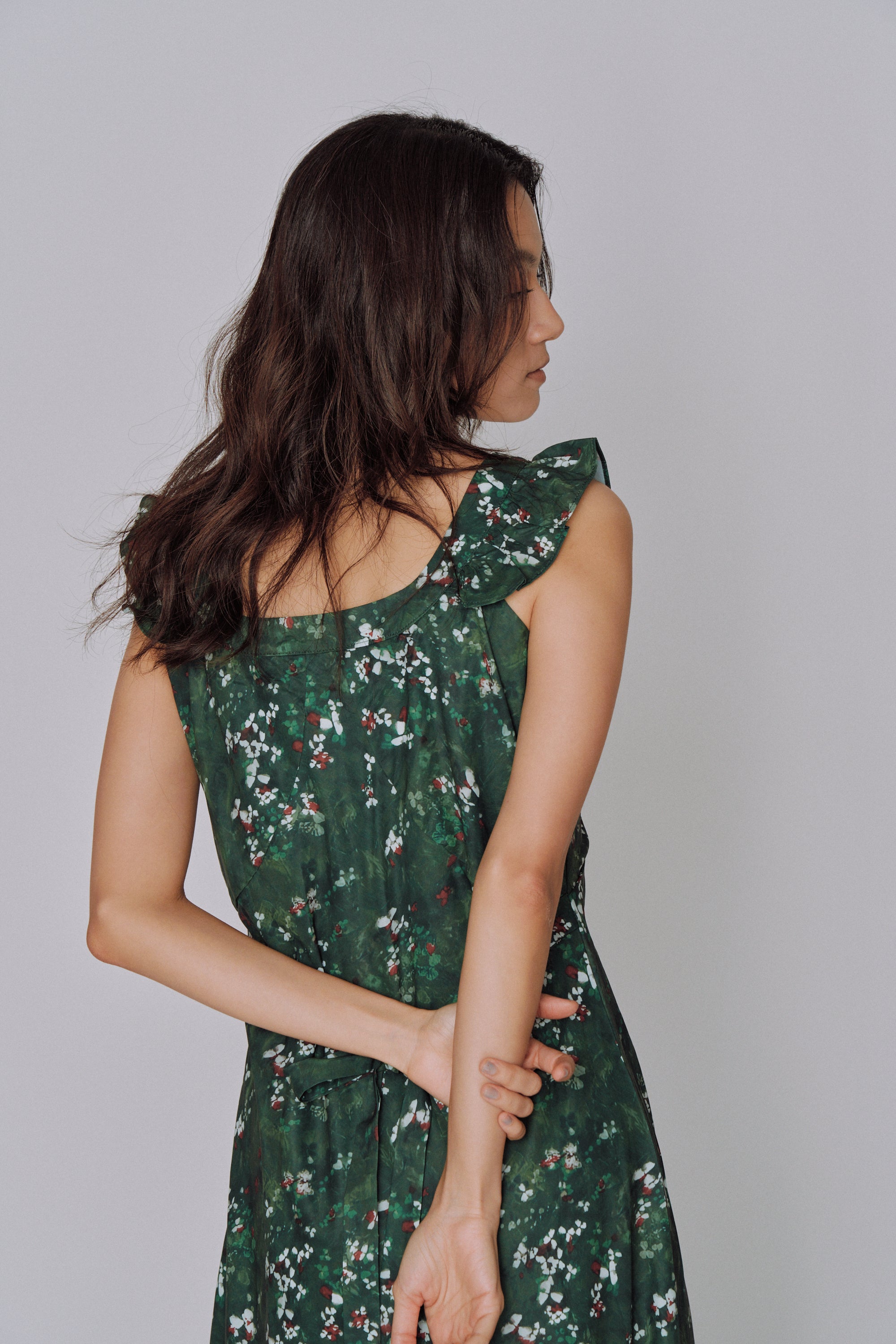 Botanical Flow Dress