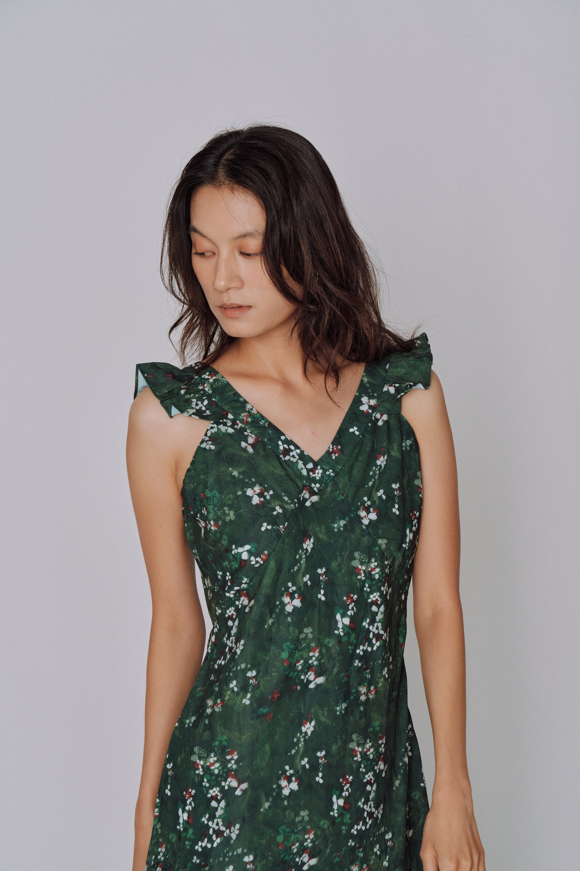 Botanical Flow Dress