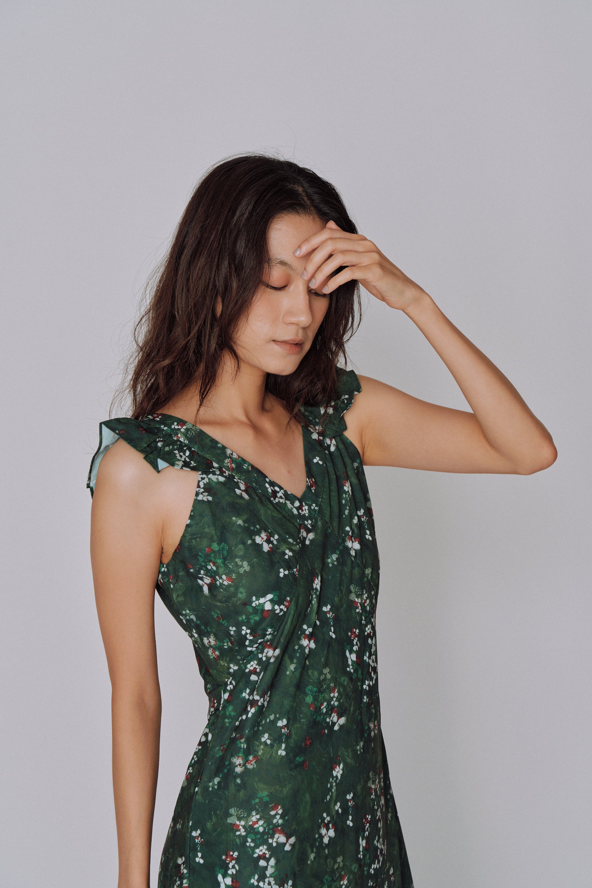 Botanical Flow Dress