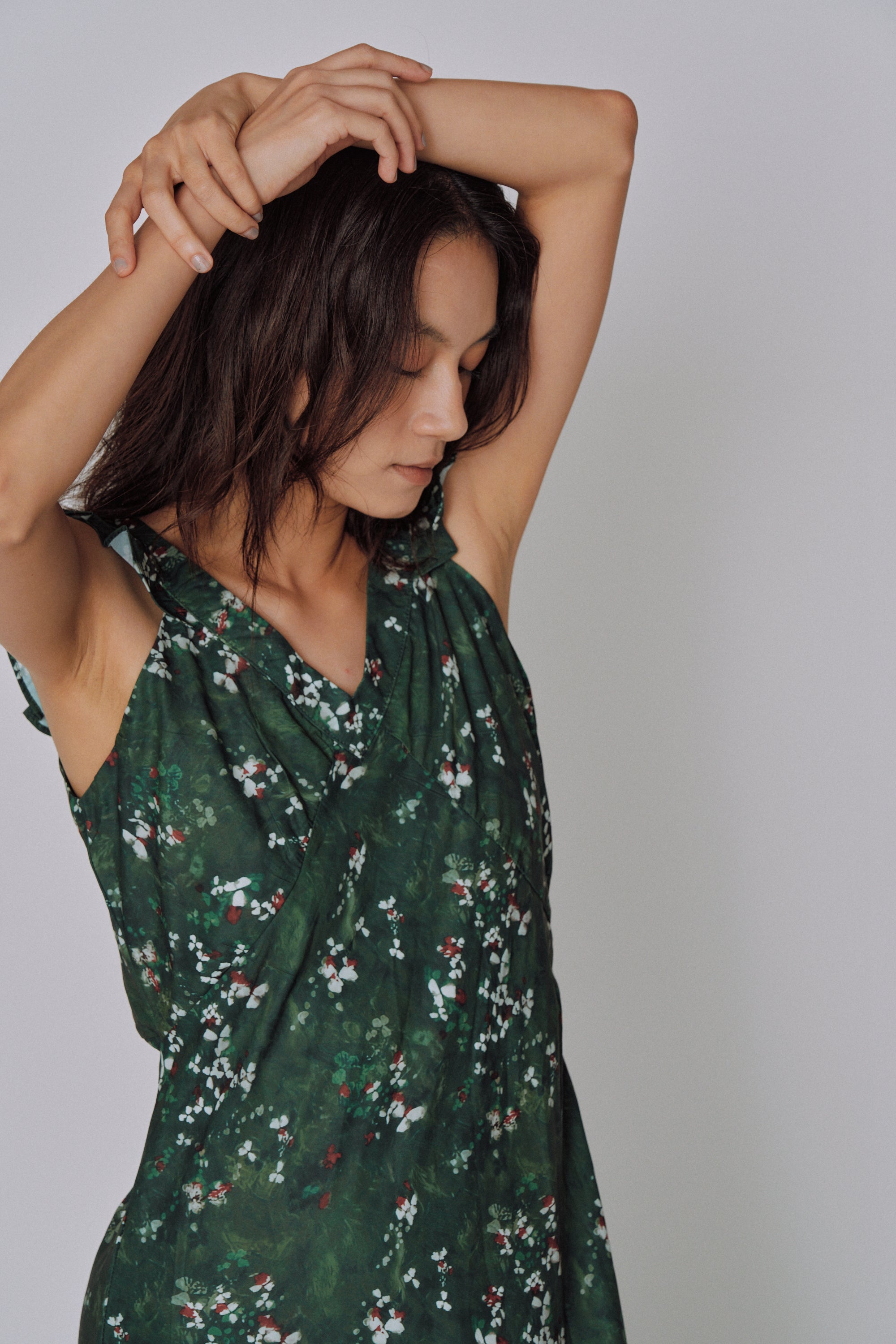 Botanical Flow Dress