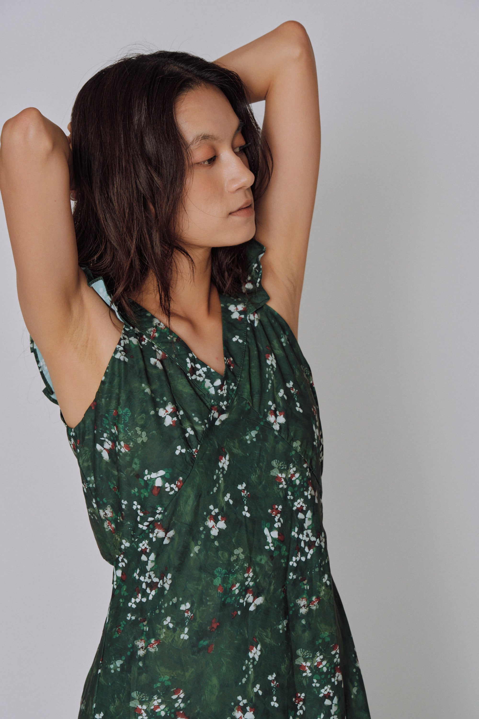 Botanical Flow Dress