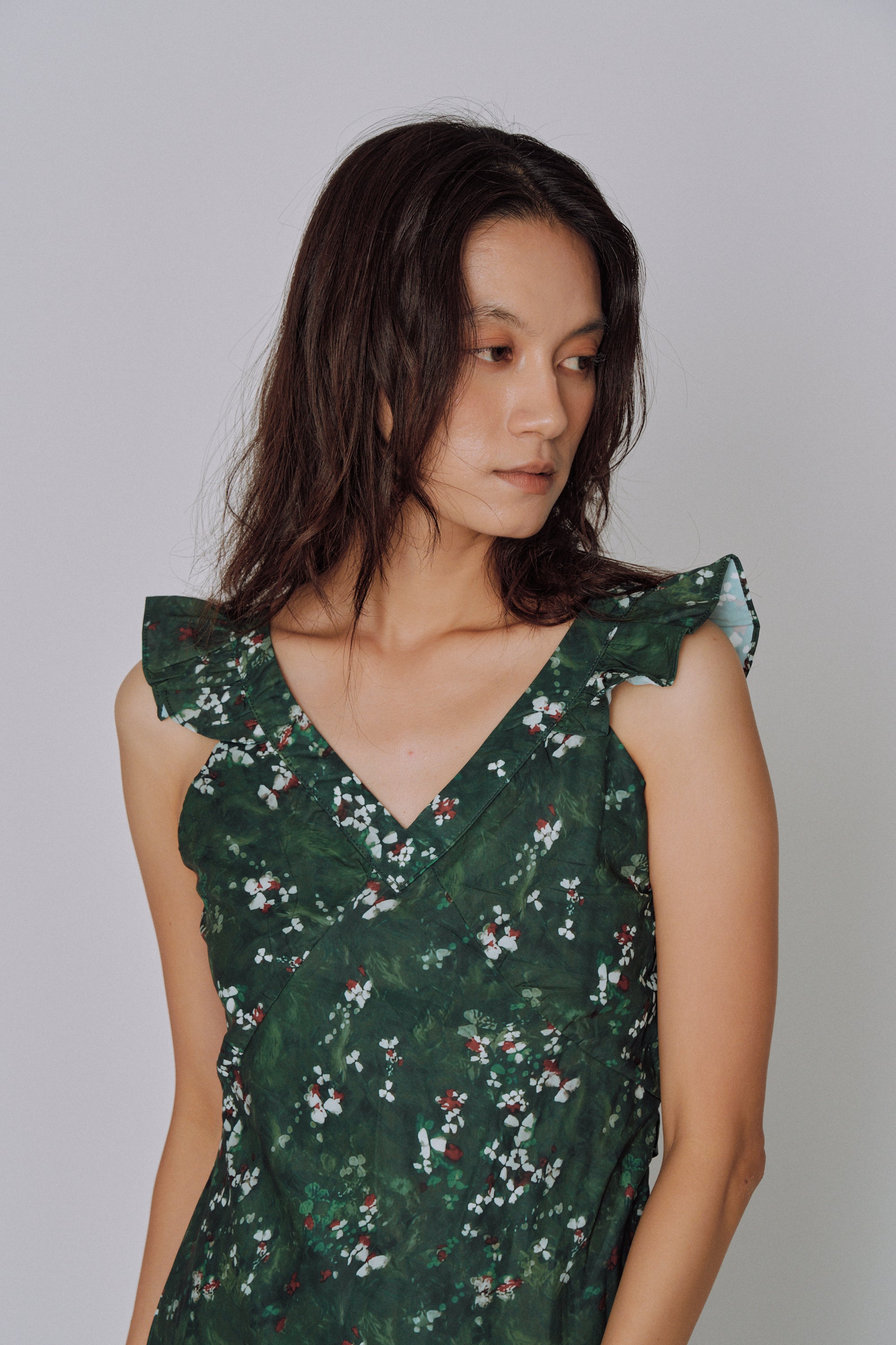 Botanical Flow Dress