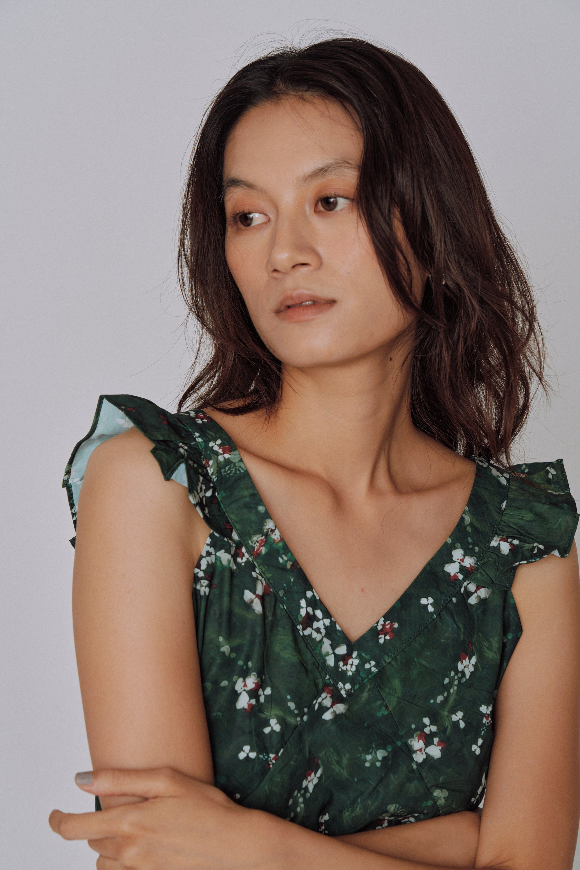 Botanical Flow Dress