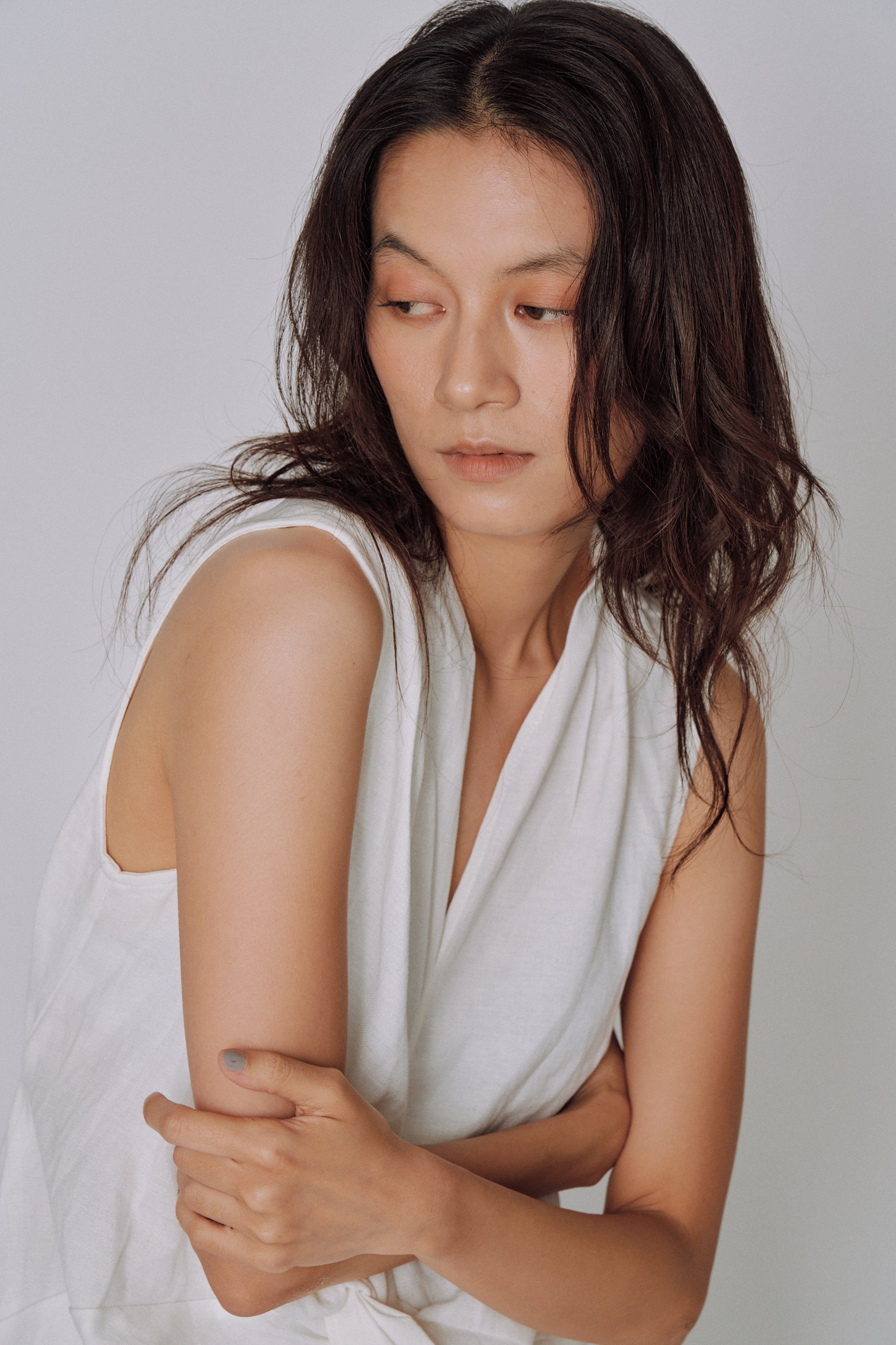 Twist Front Linen Set