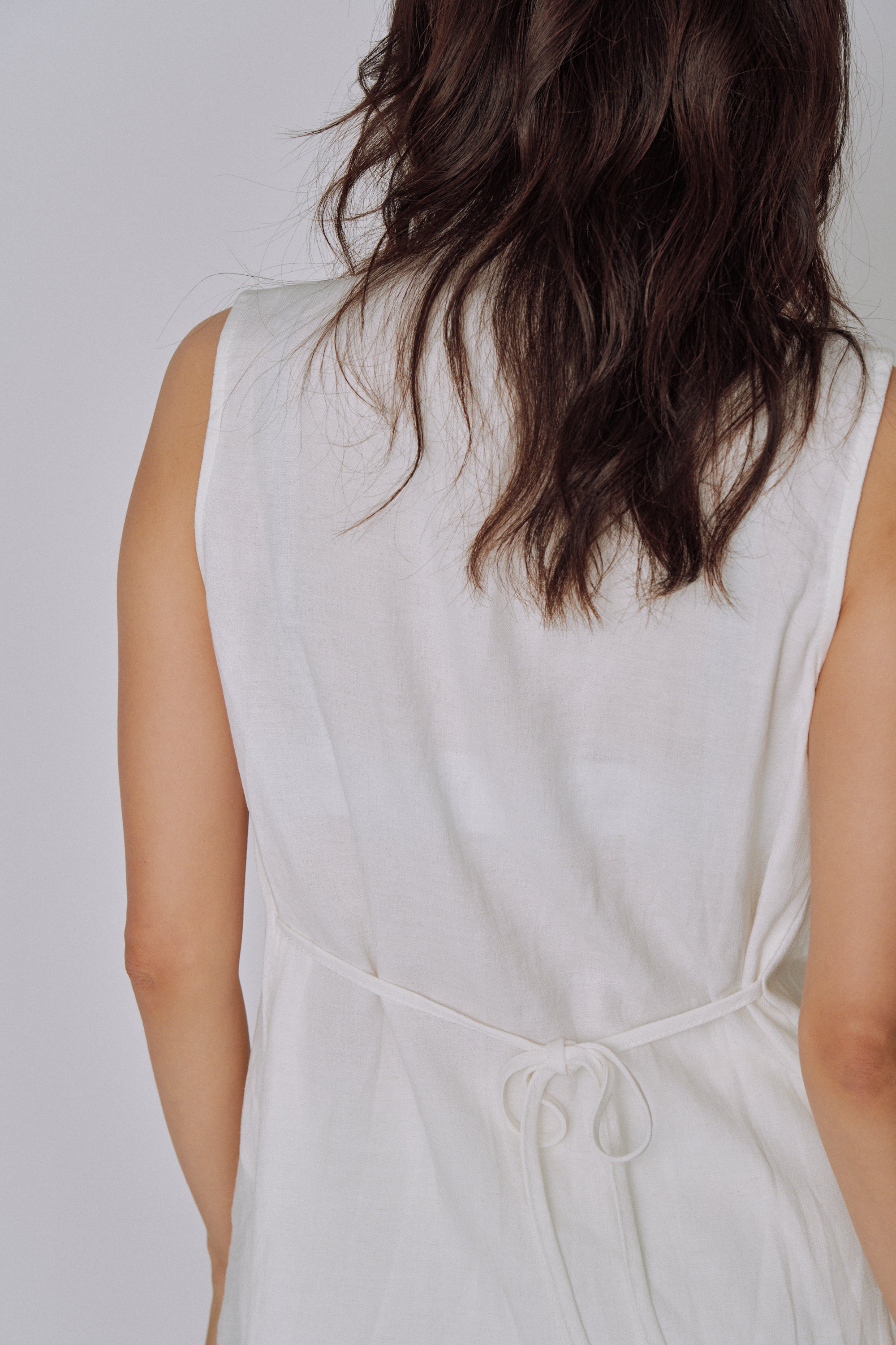 Twist Front Linen Set