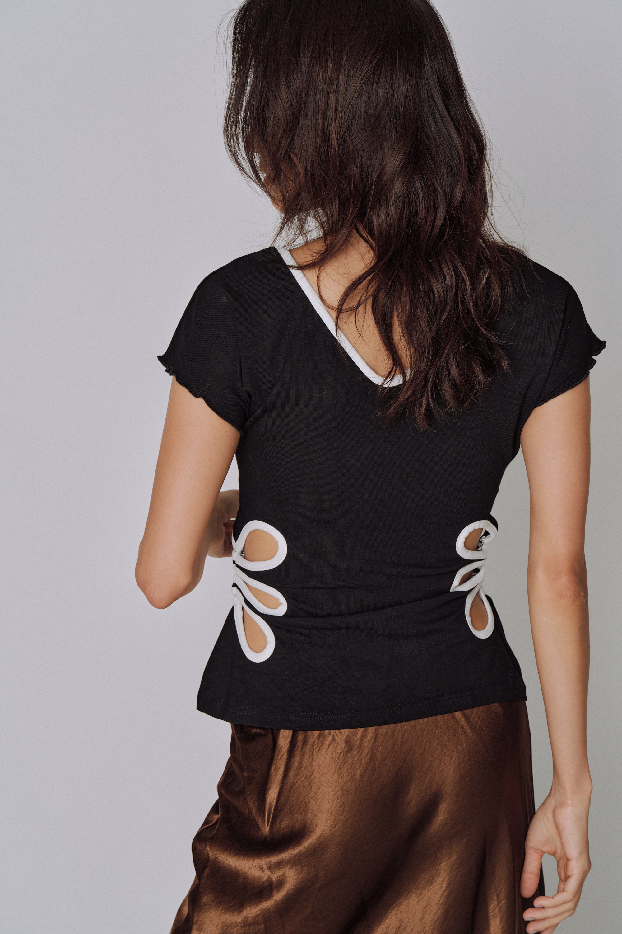 Petal Cut-Out Top