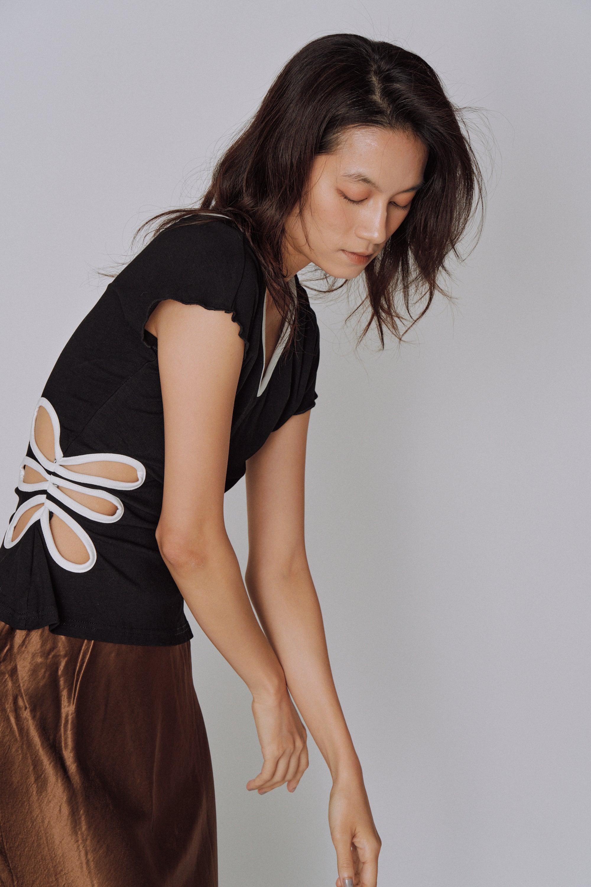 Petal Cut-Out Top