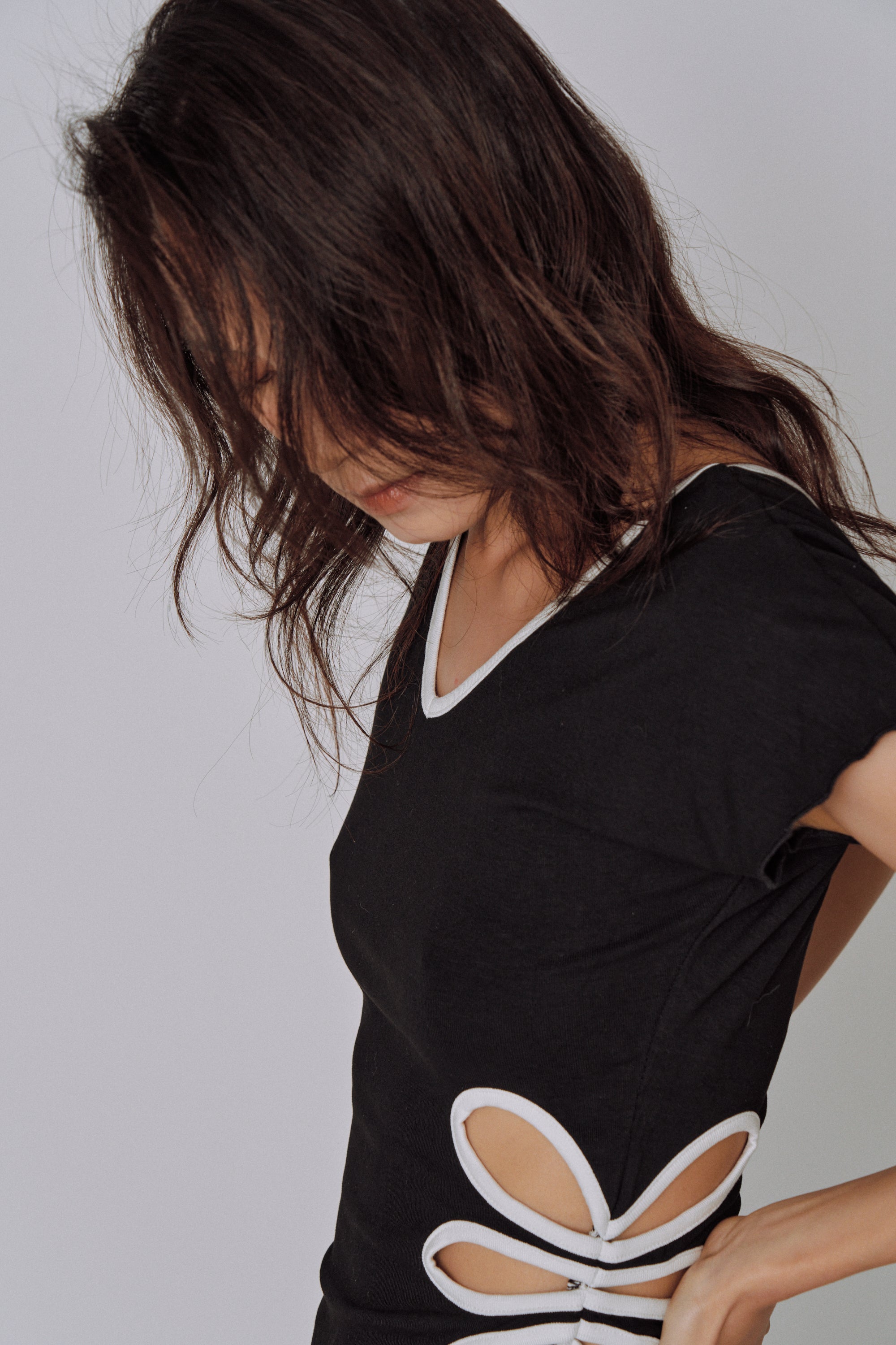 Petal Cut-Out Top