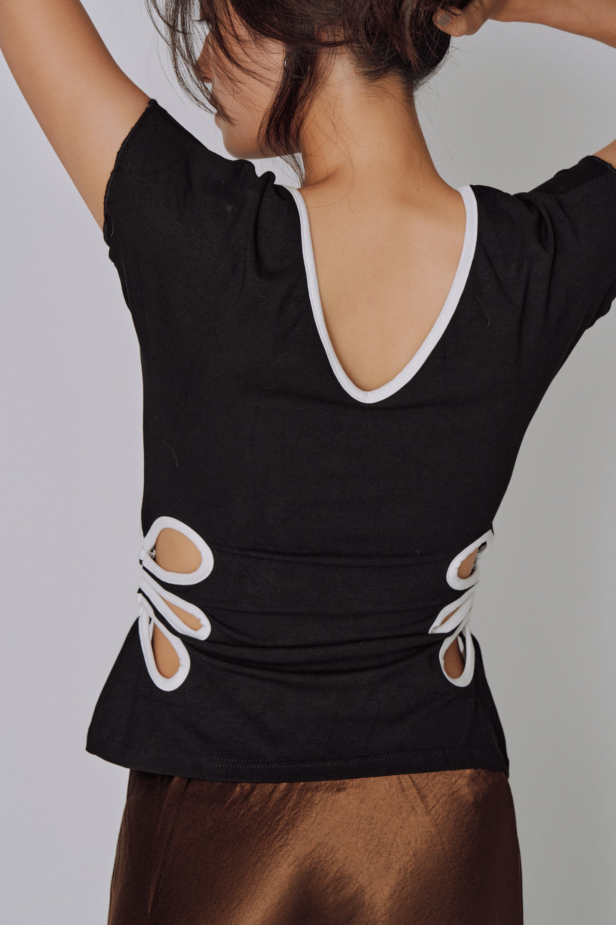 Petal Cut-Out Top