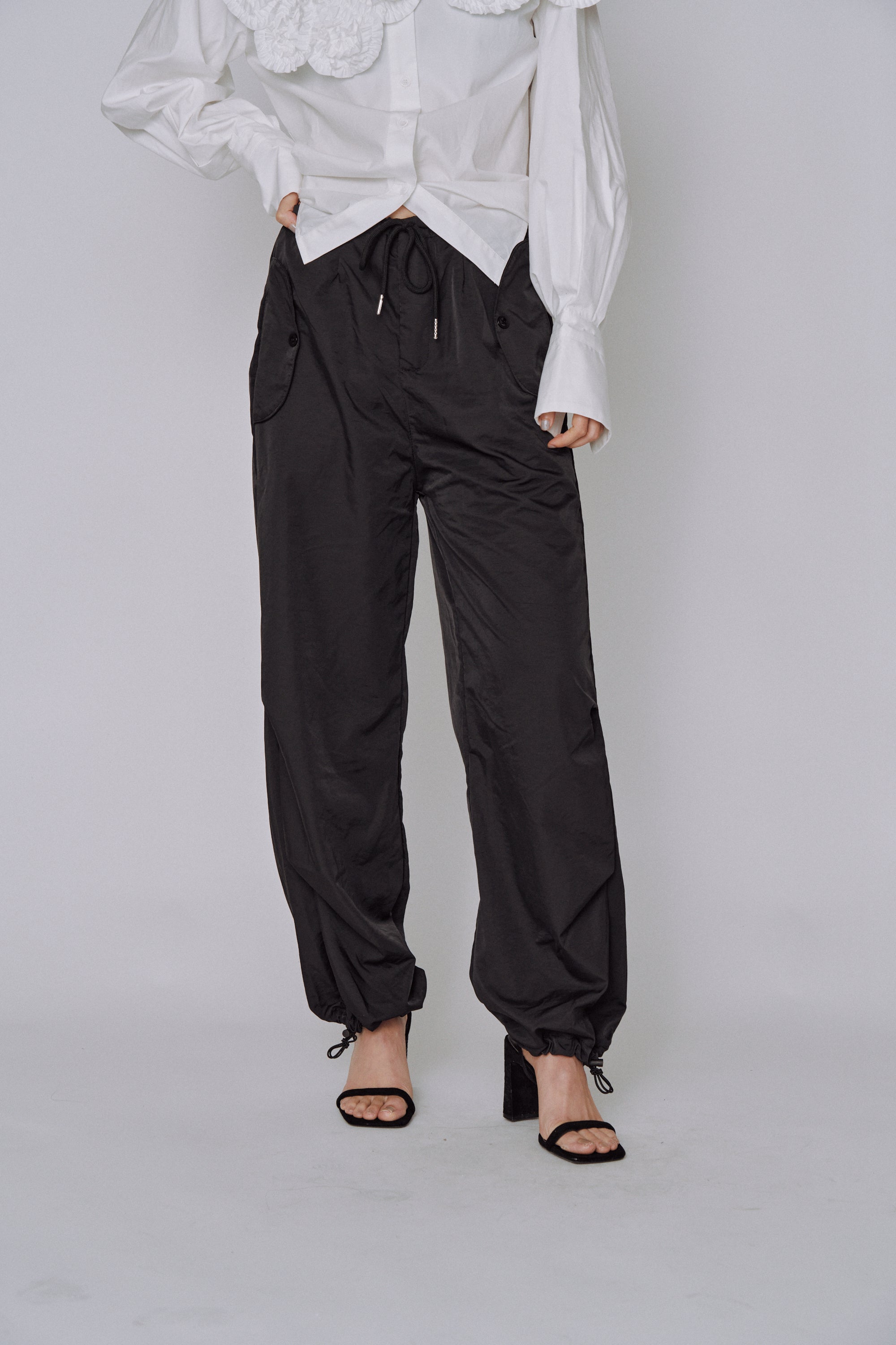 Urban Flow Nylon Cargo Pants