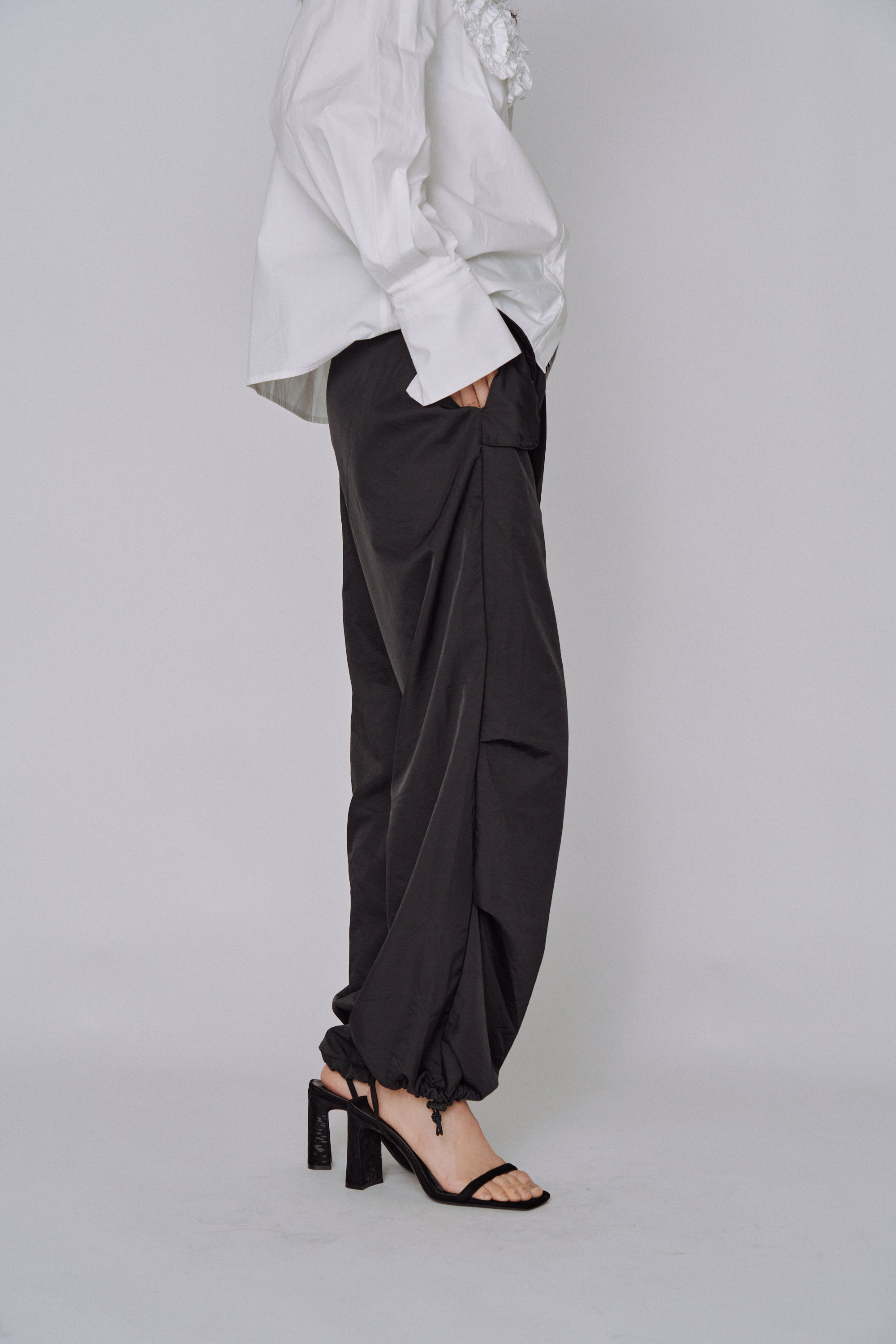 Urban Flow Nylon Cargo Pants