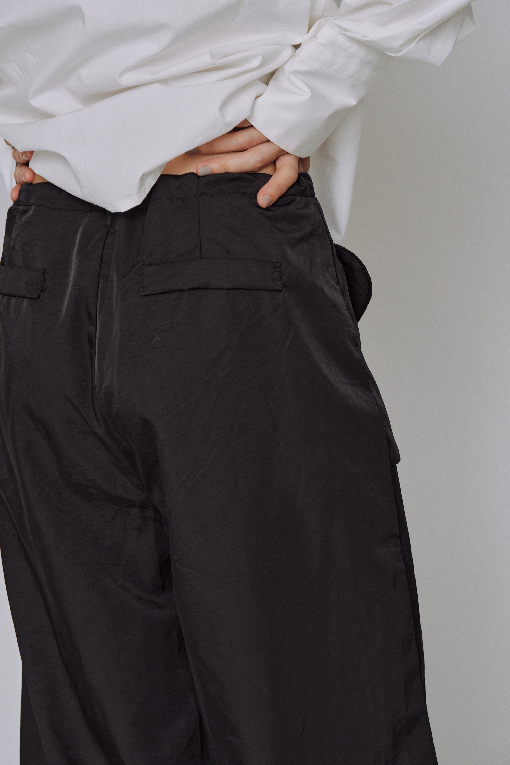 Urban Flow Nylon Cargo Pants