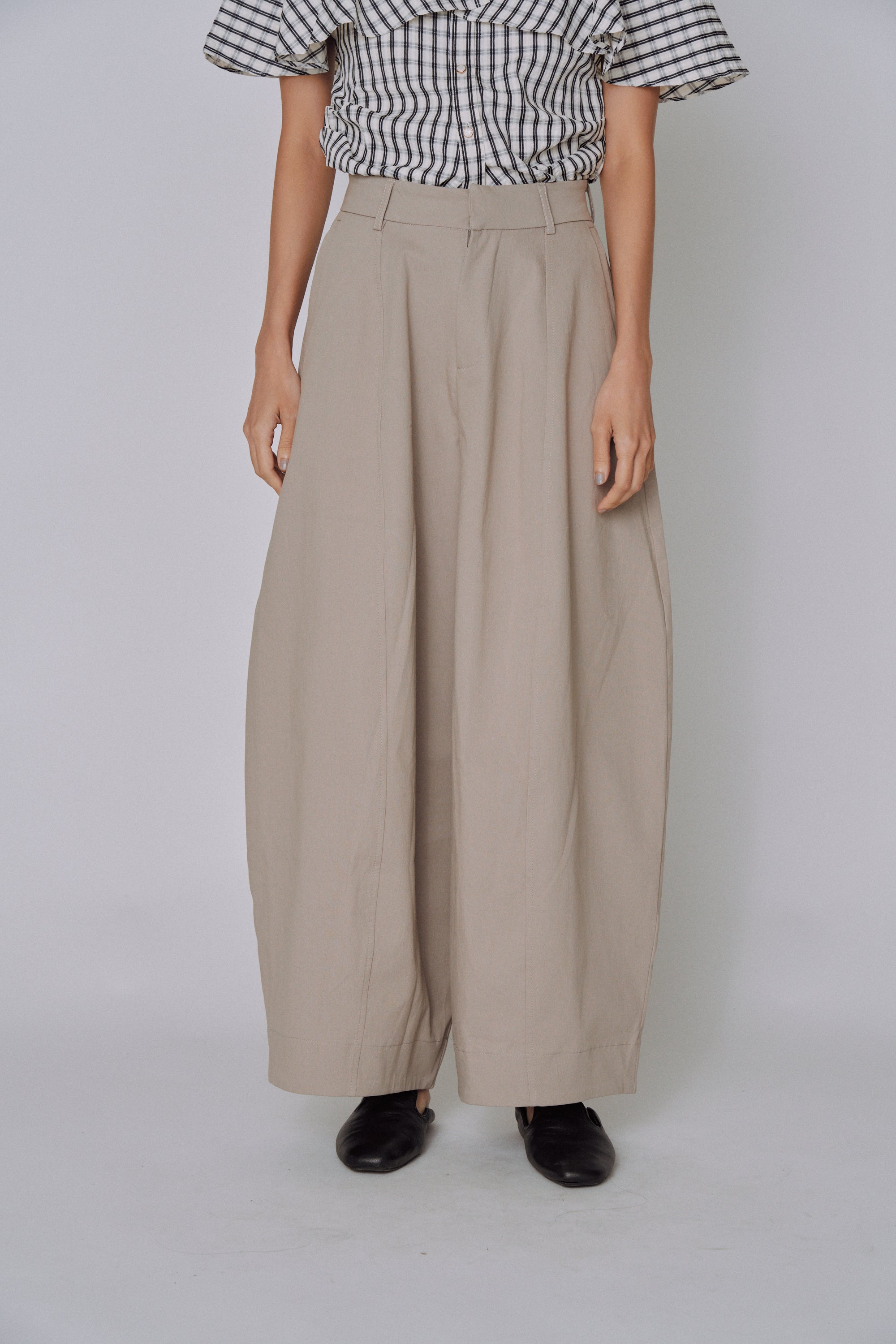 Volume Tailored Wide Pants