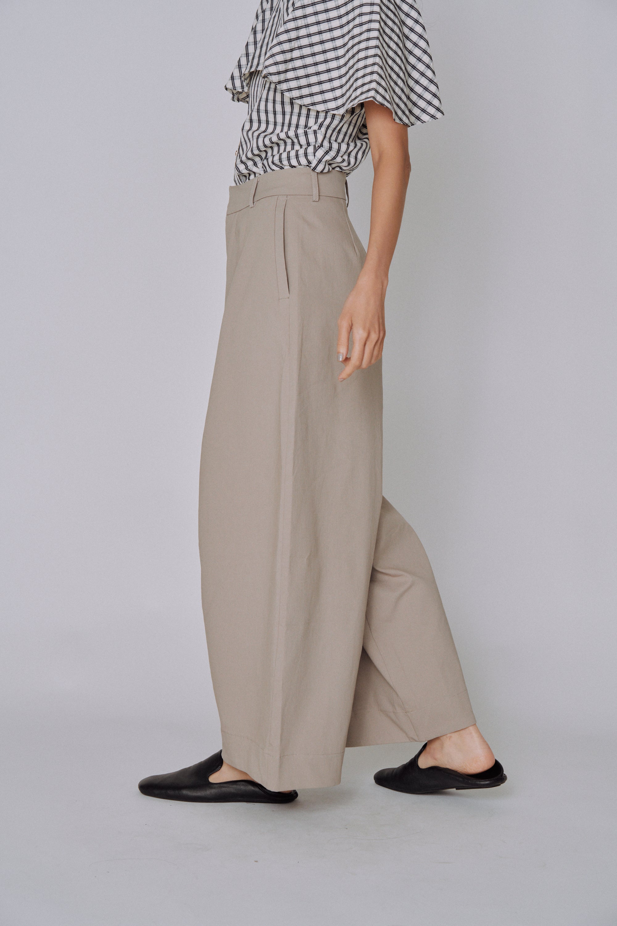Volume Tailored Wide Pants