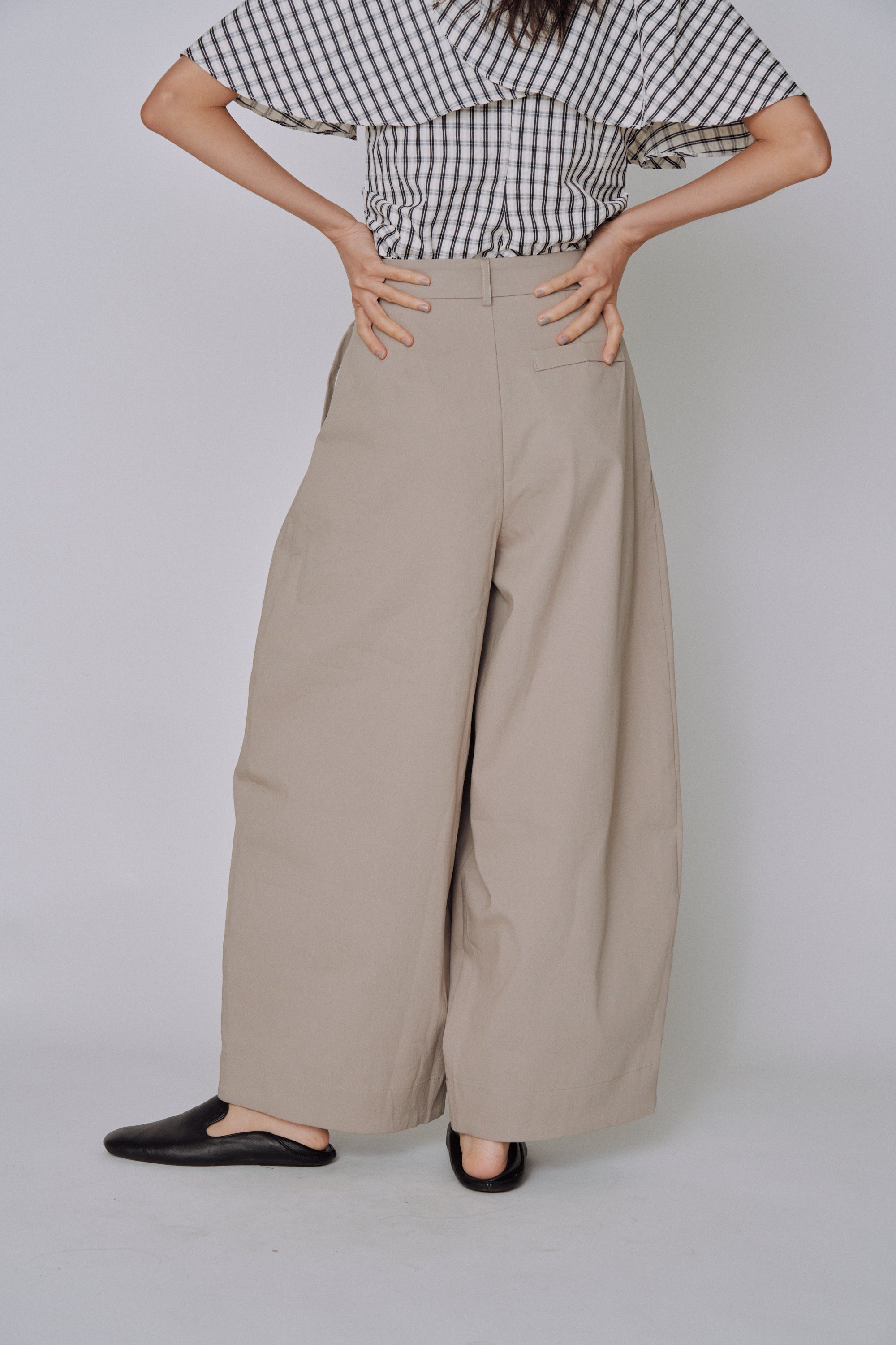 Volume Tailored Wide Pants