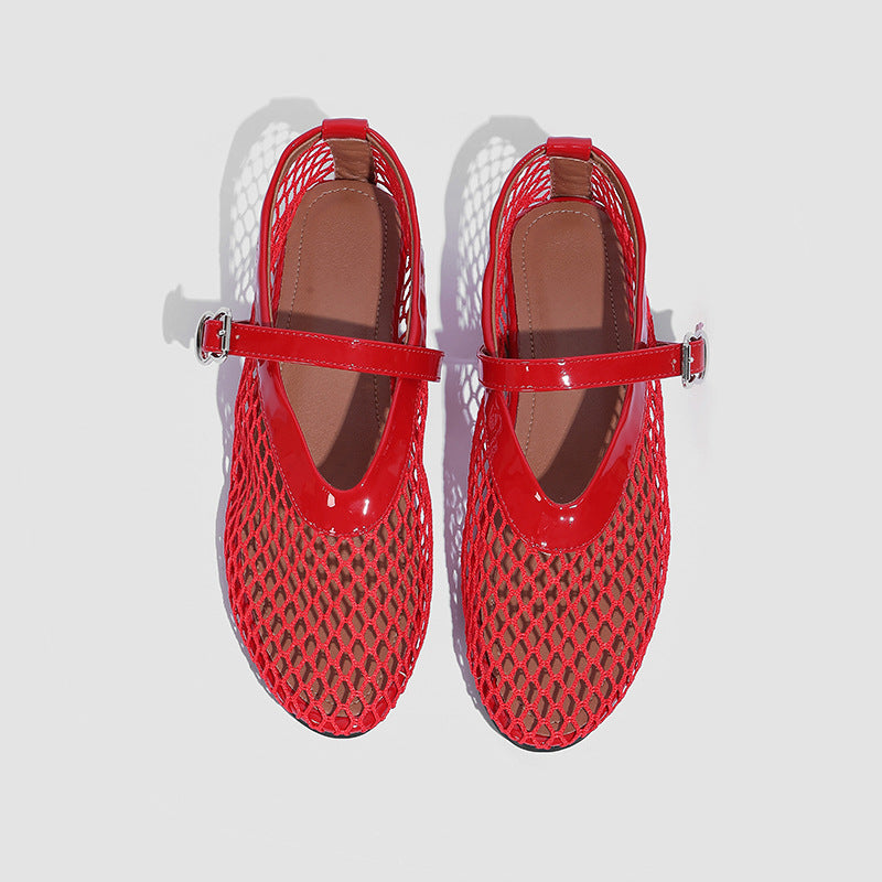 Lattice Buckle Flats