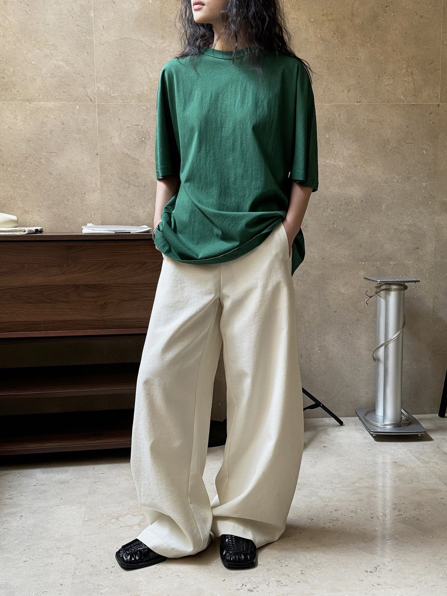 Smooth Drape Pants