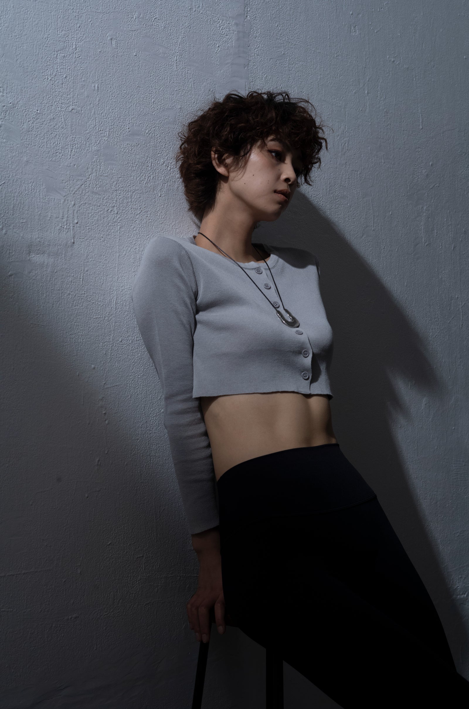 Cropped cardigan