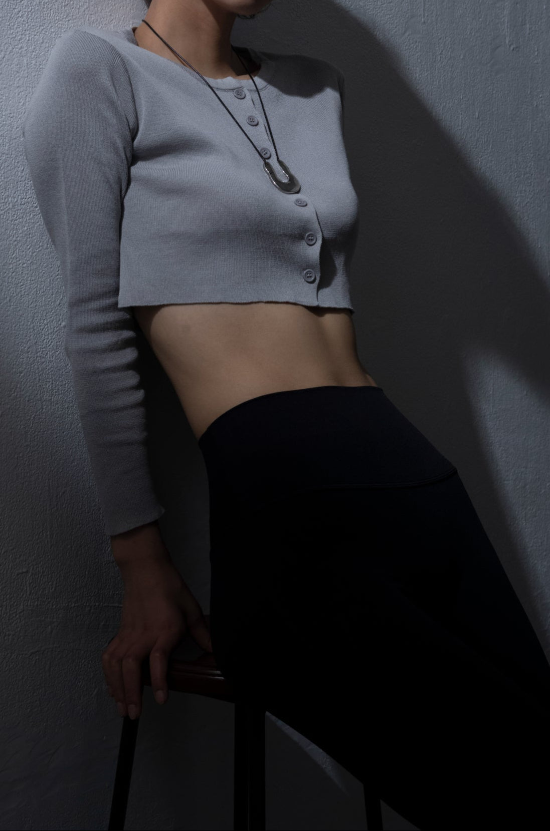 Cropped cardigan