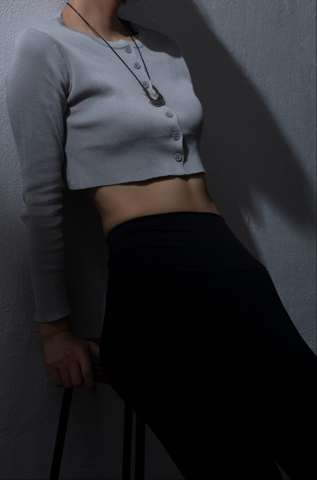 Cropped cardigan