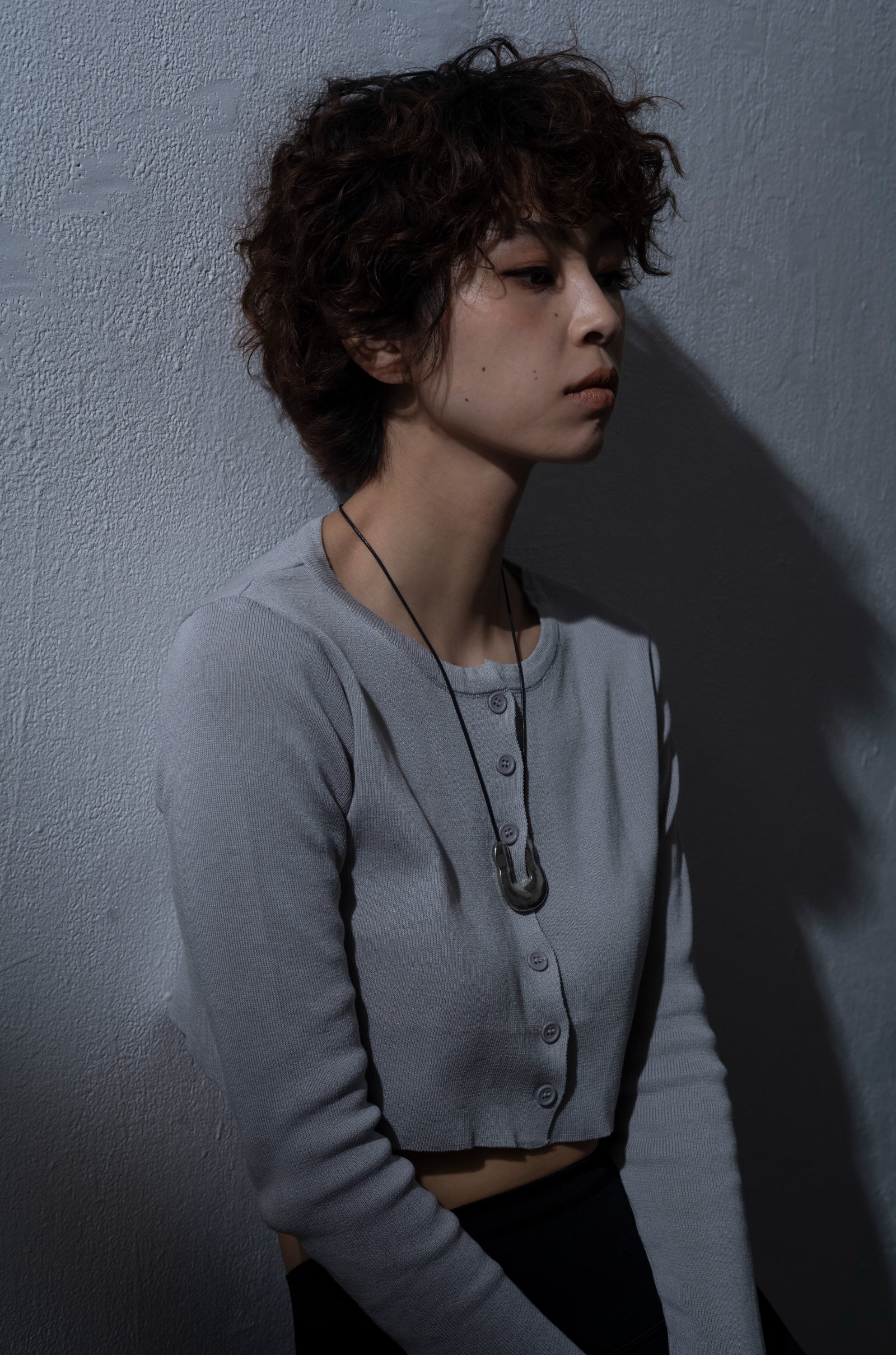 Cropped cardigan