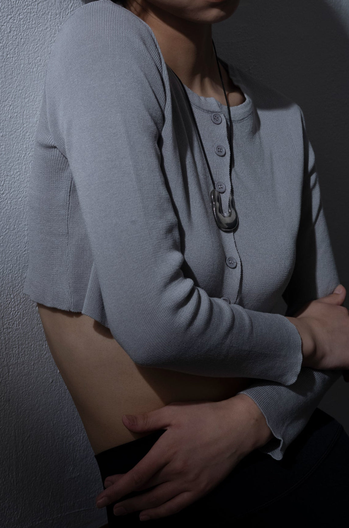Cropped cardigan