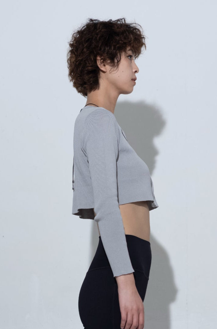 Cropped cardigan