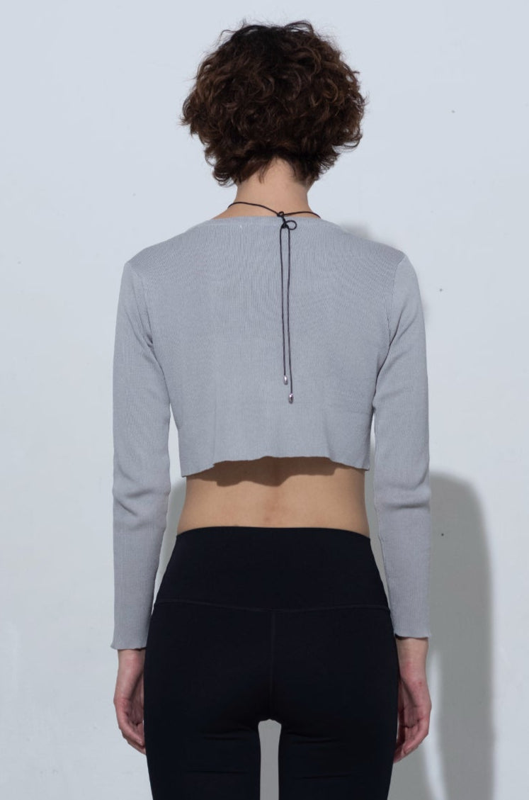 Cropped cardigan