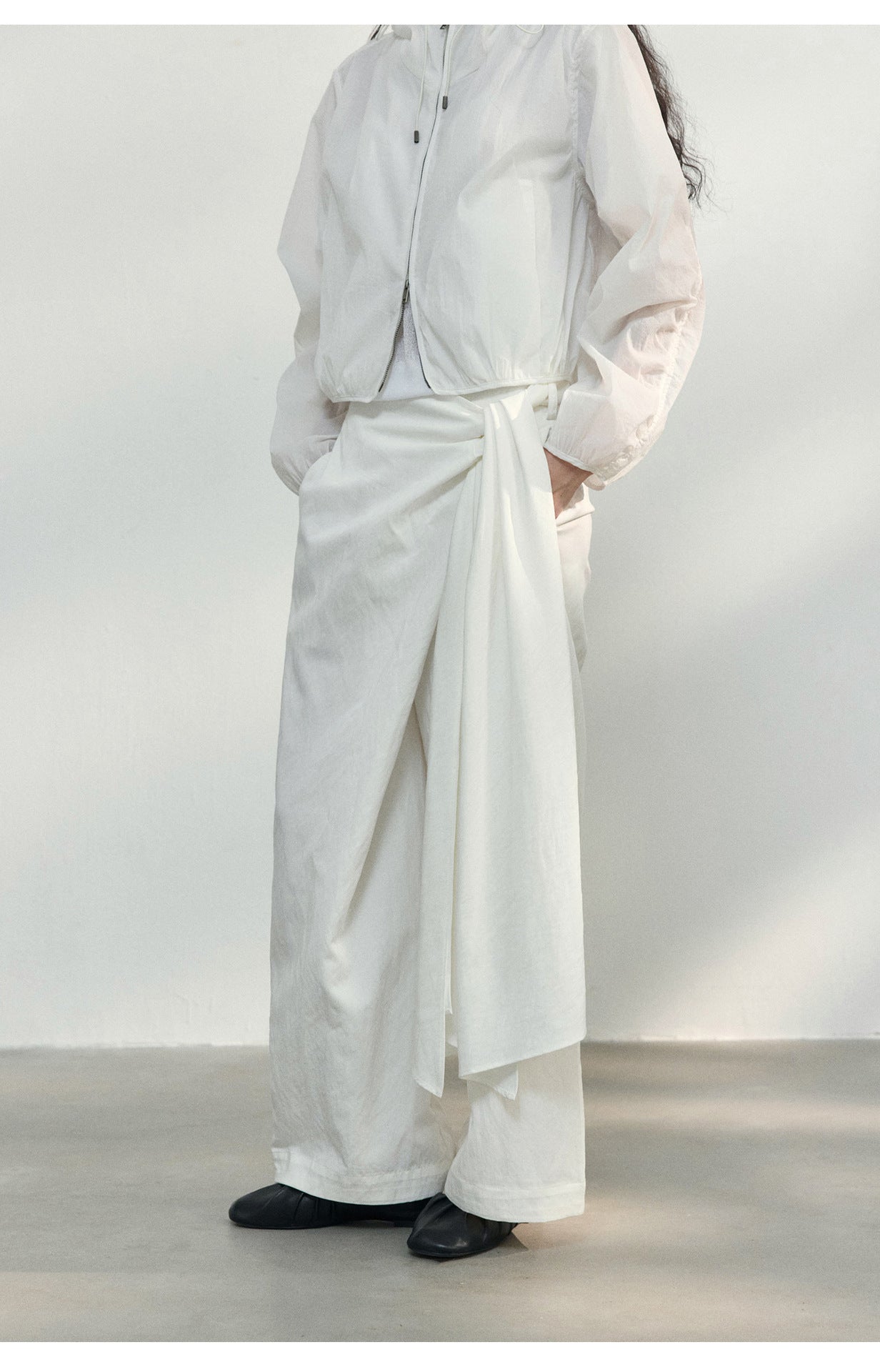 Drape Wrap Trousers