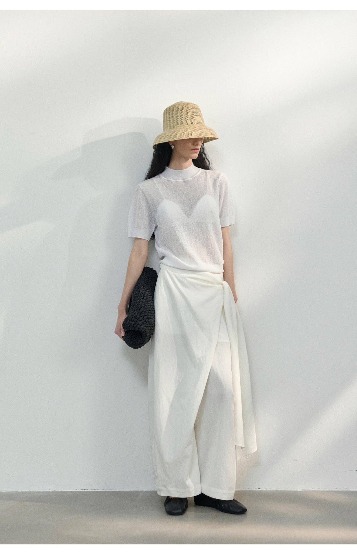 Drape Wrap Trousers
