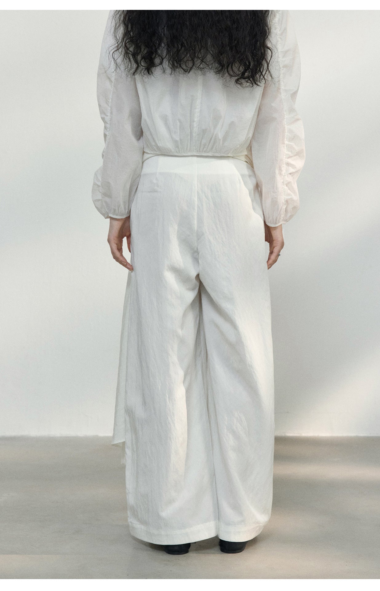 Drape Wrap Trousers