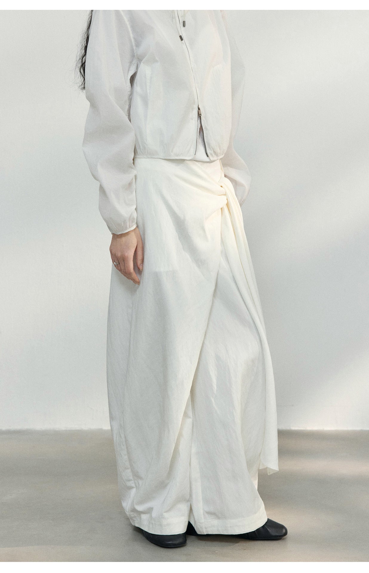 Drape Wrap Trousers