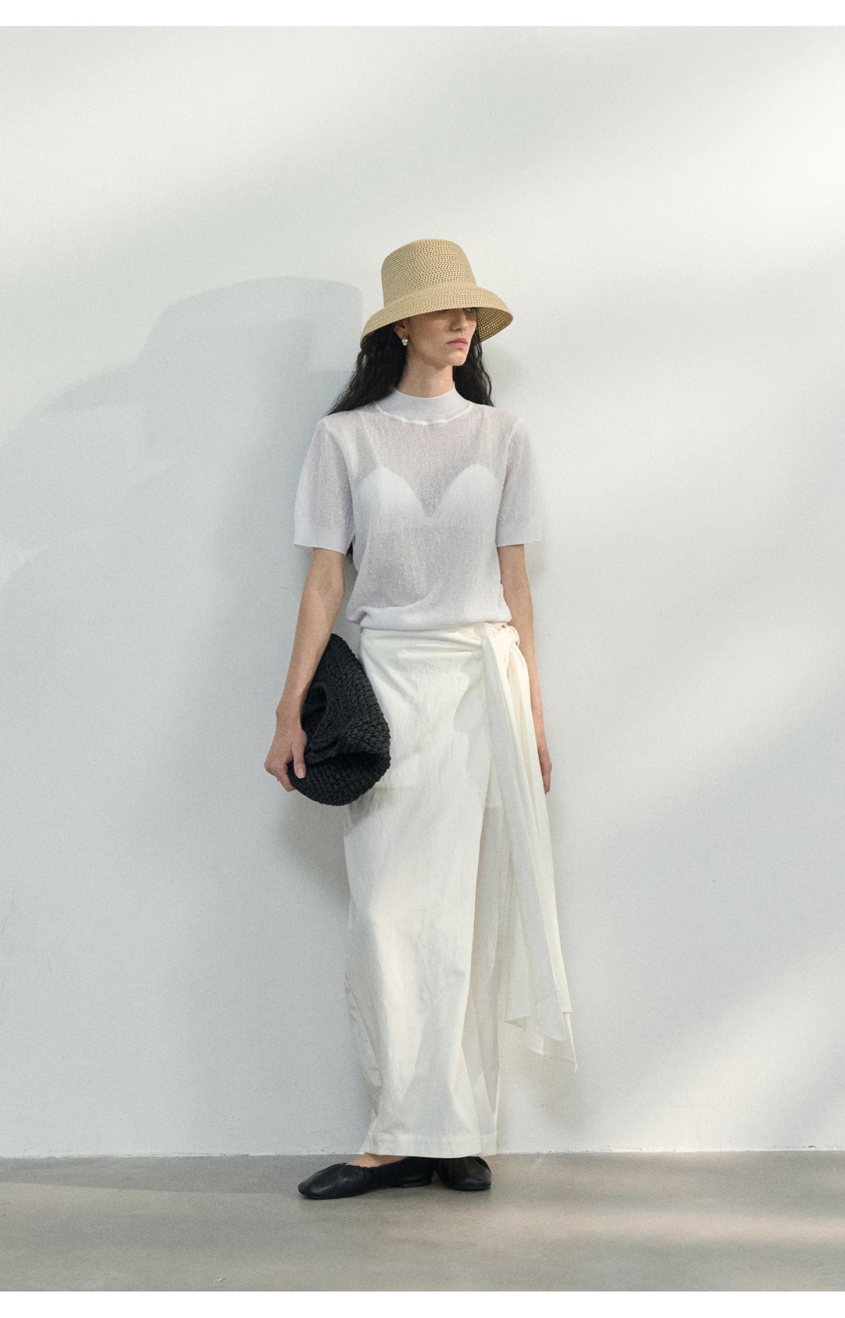 Drape Wrap Trousers