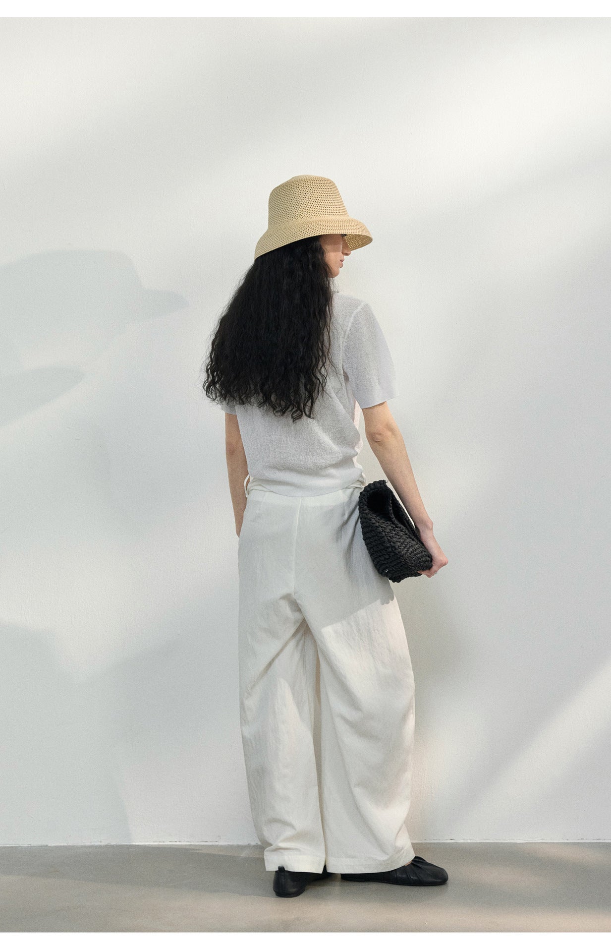 Drape Wrap Trousers