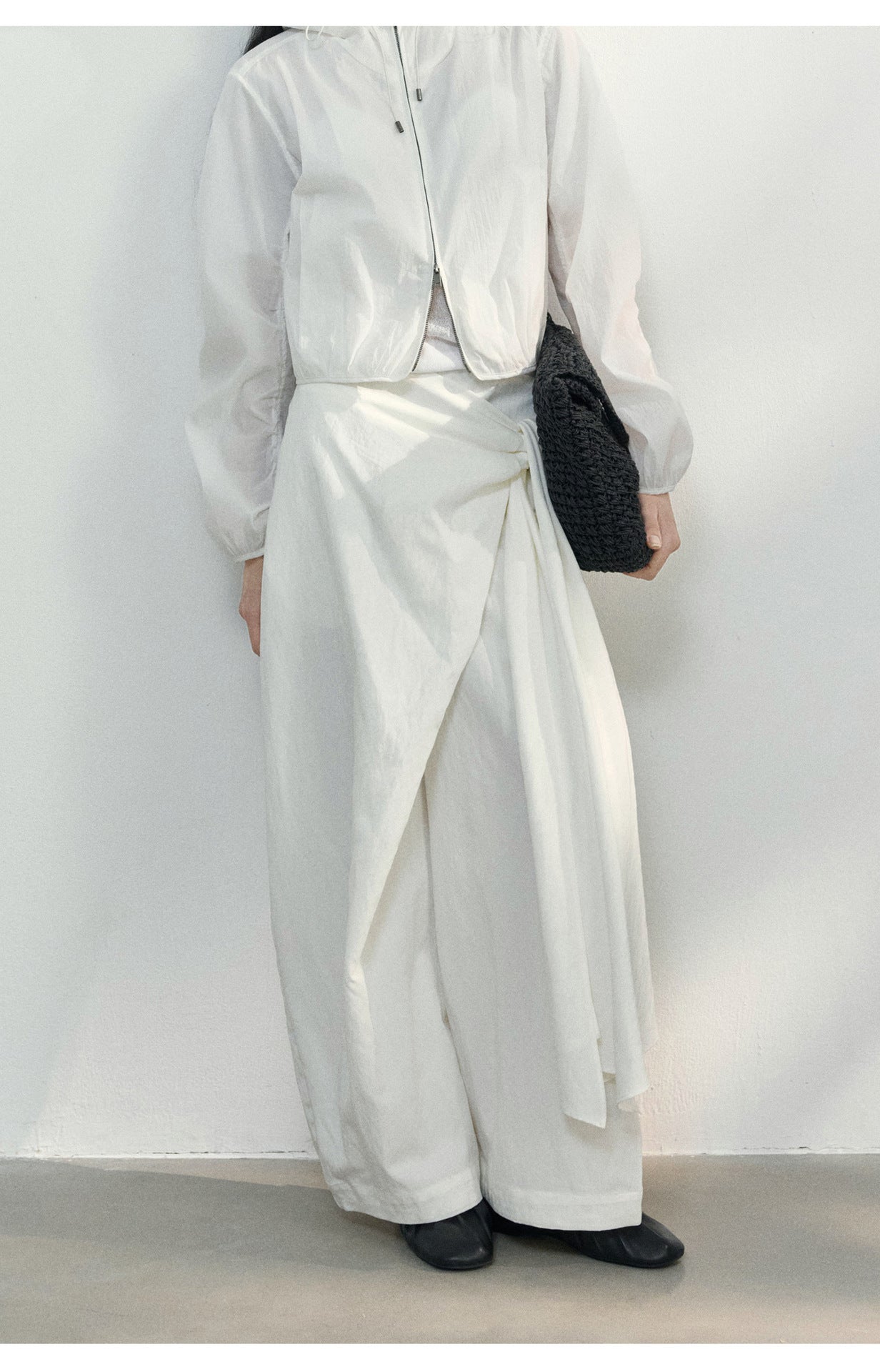 Drape Wrap Trousers