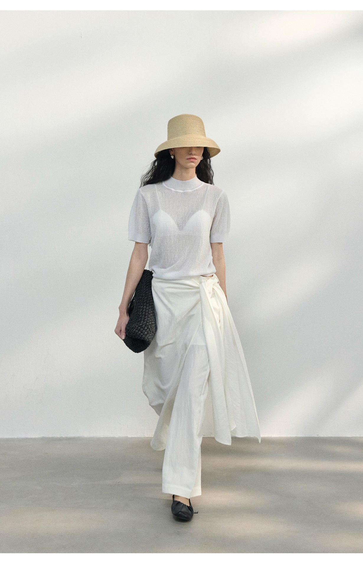 Drape Wrap Trousers