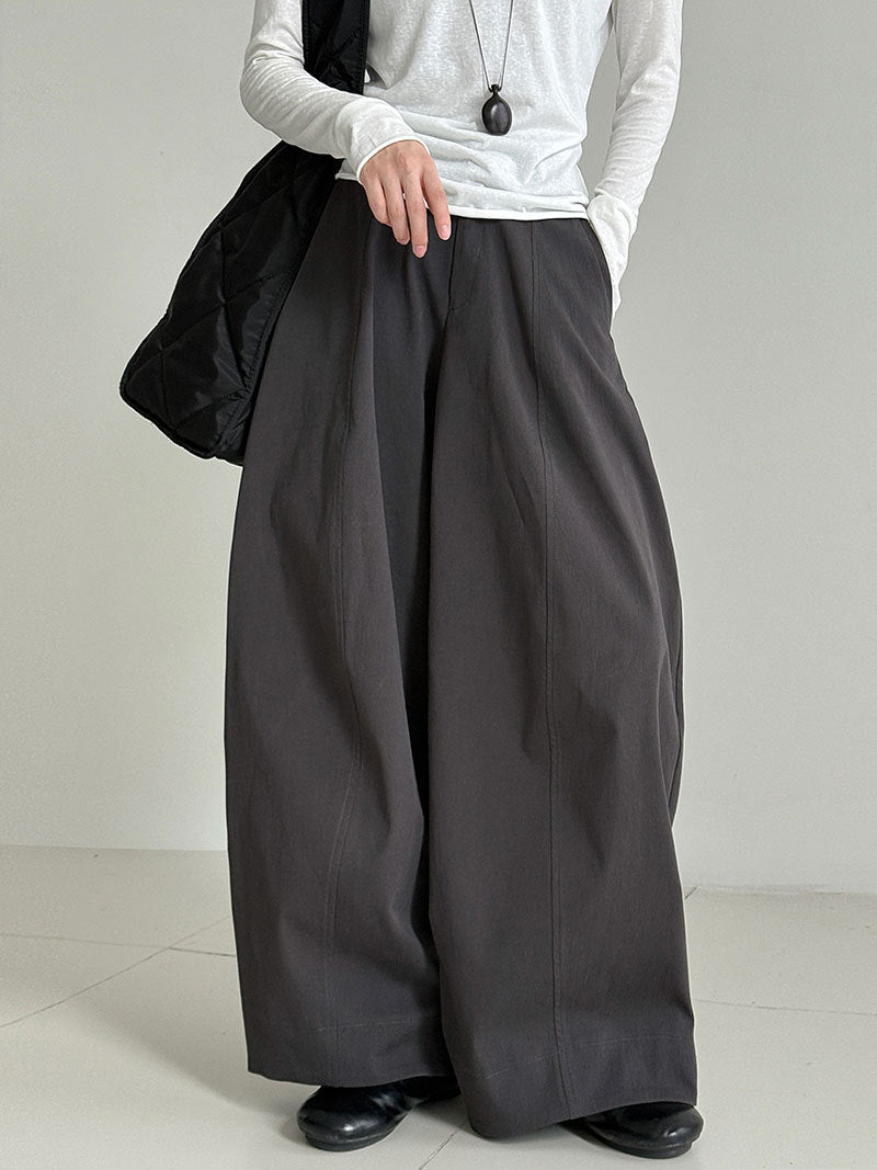 Volume Tailored Wide Pants