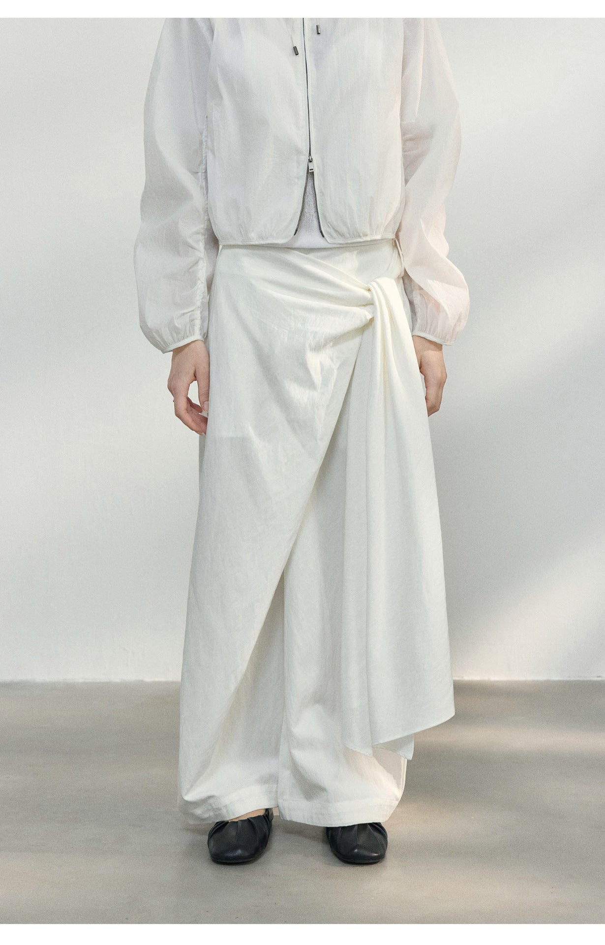 Drape Wrap Trousers
