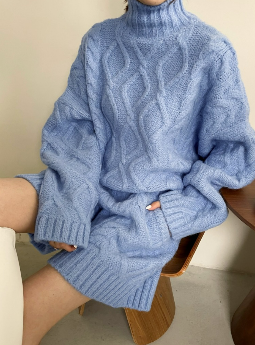 Cable knit setup
