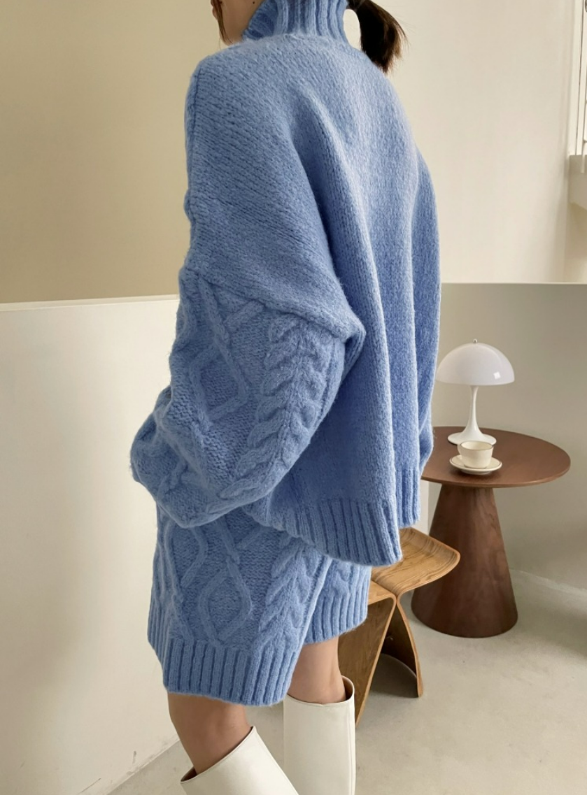 Cable knit setup